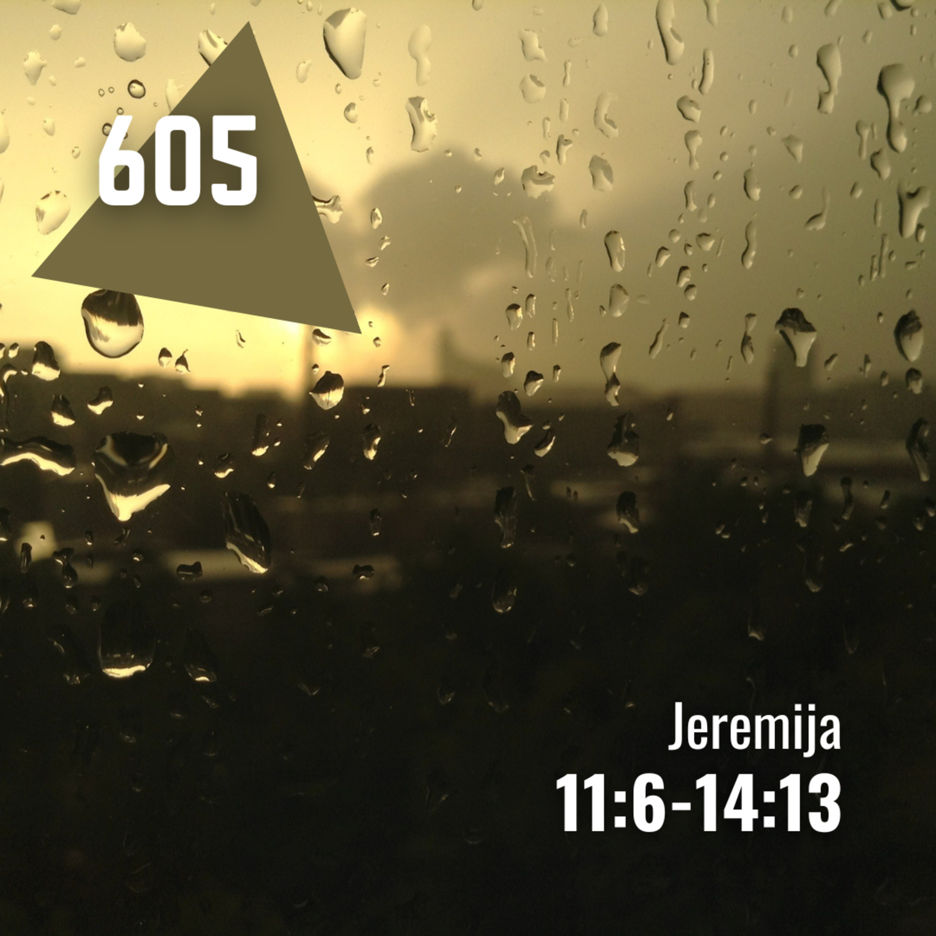 605 Jeremija 11:6-14:13