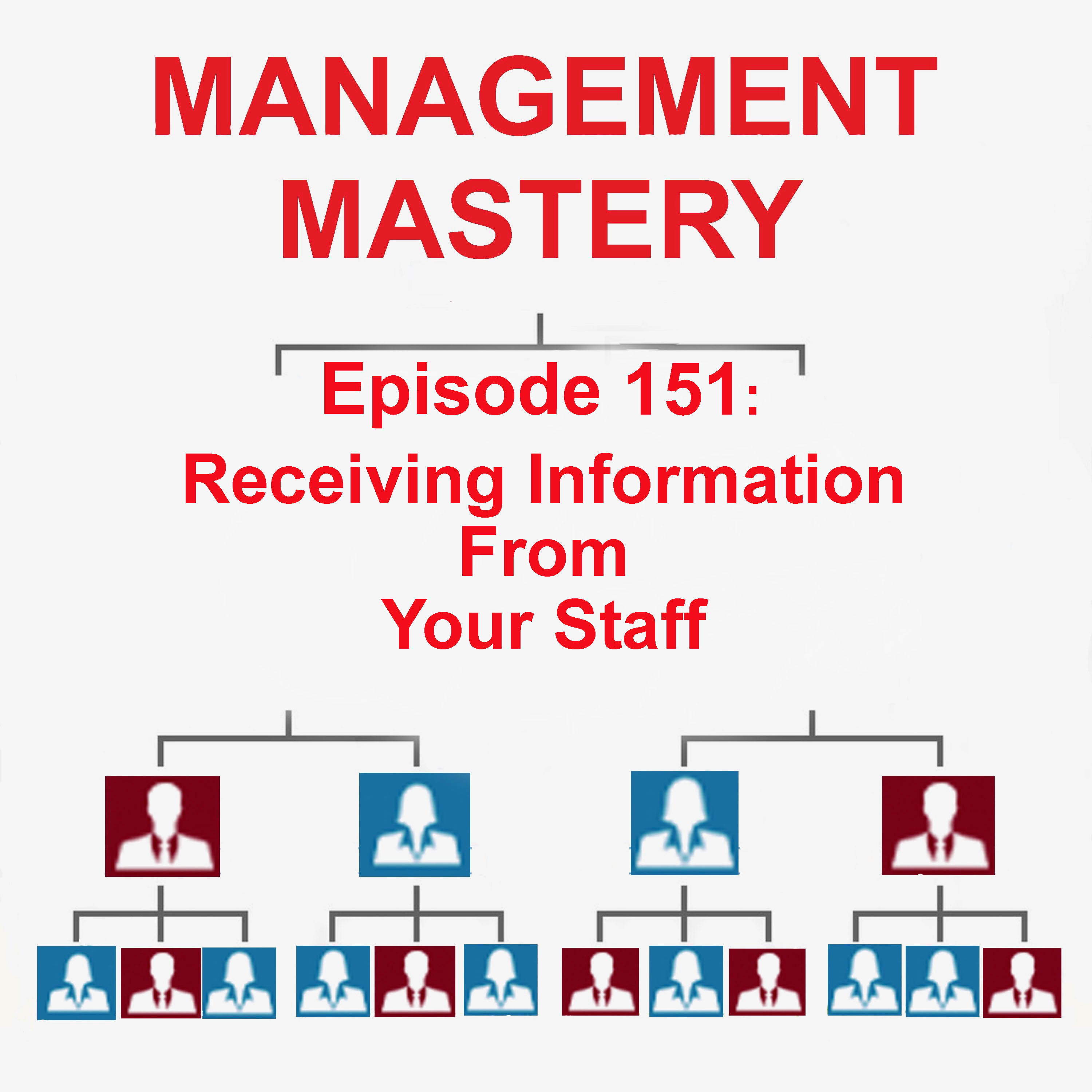 Receiving Information From Your Staff episode artwork