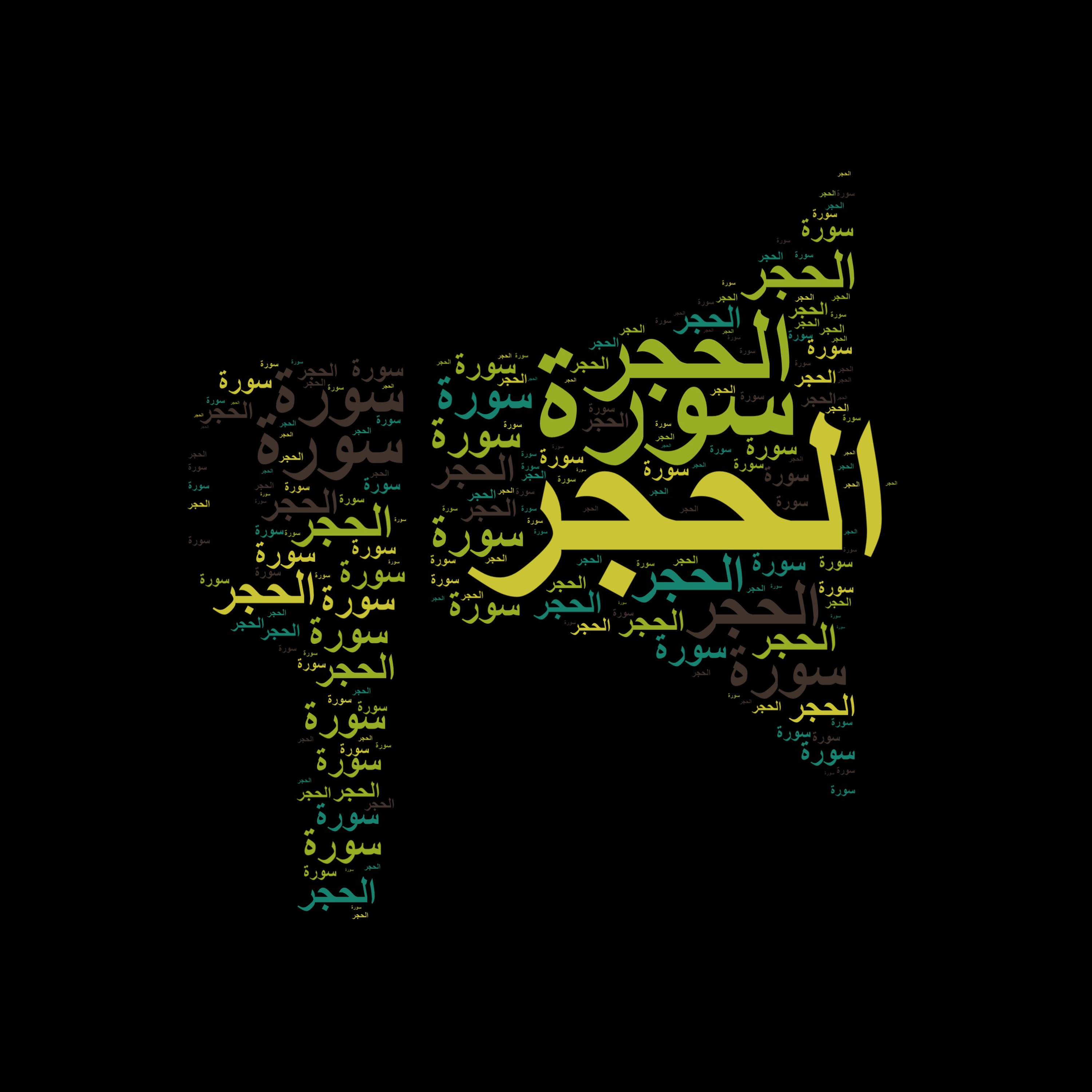 سورة الحجر 🎙️ مع التفسير المختصر الصوتي والتلاوة للشيخ محمود خليل الحصري #سورة_الحجر #تفسيرالقرآن