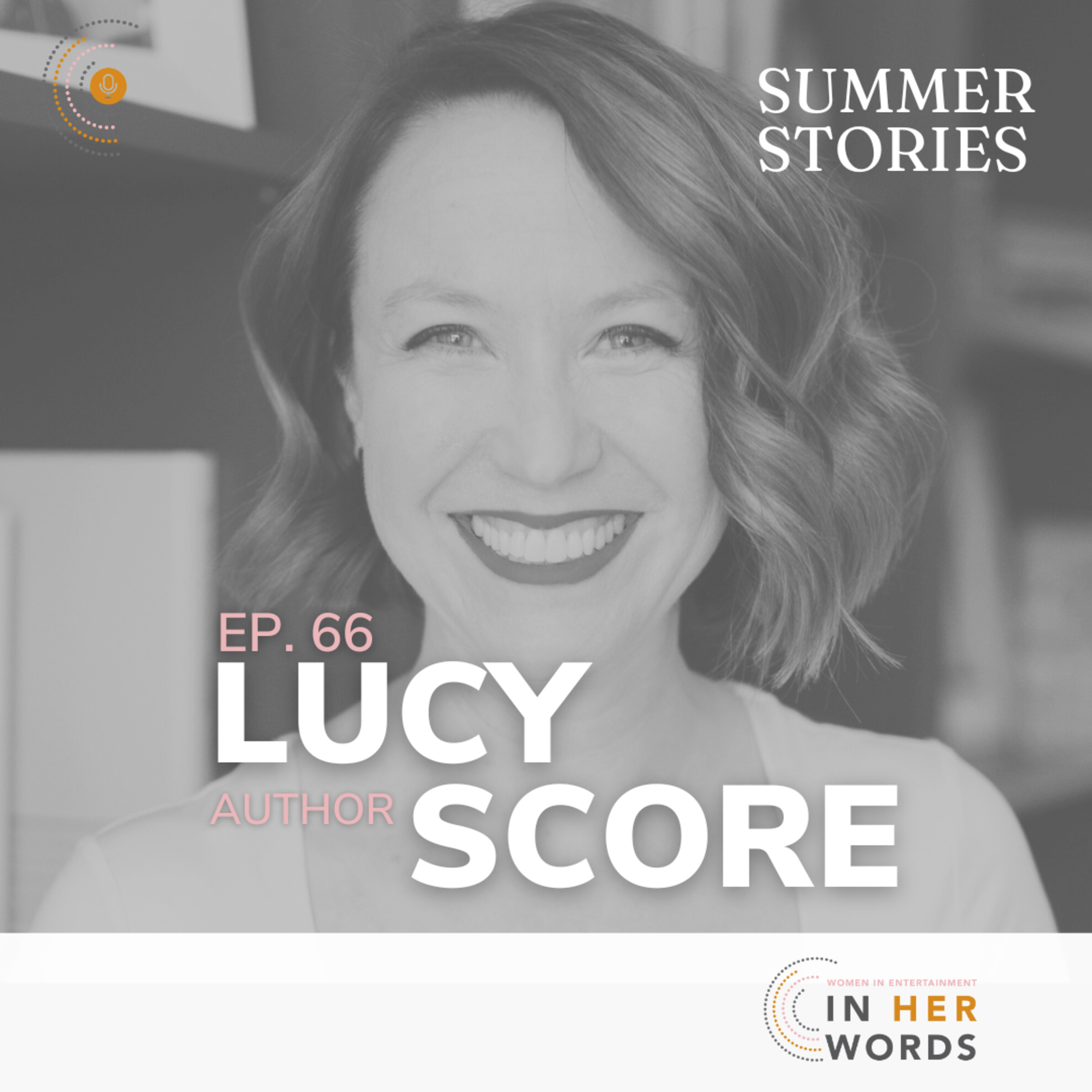 Summer Stories: 'The Body in the Backyard' Bestselling Author Lucy Score on In Her Words episode artwork