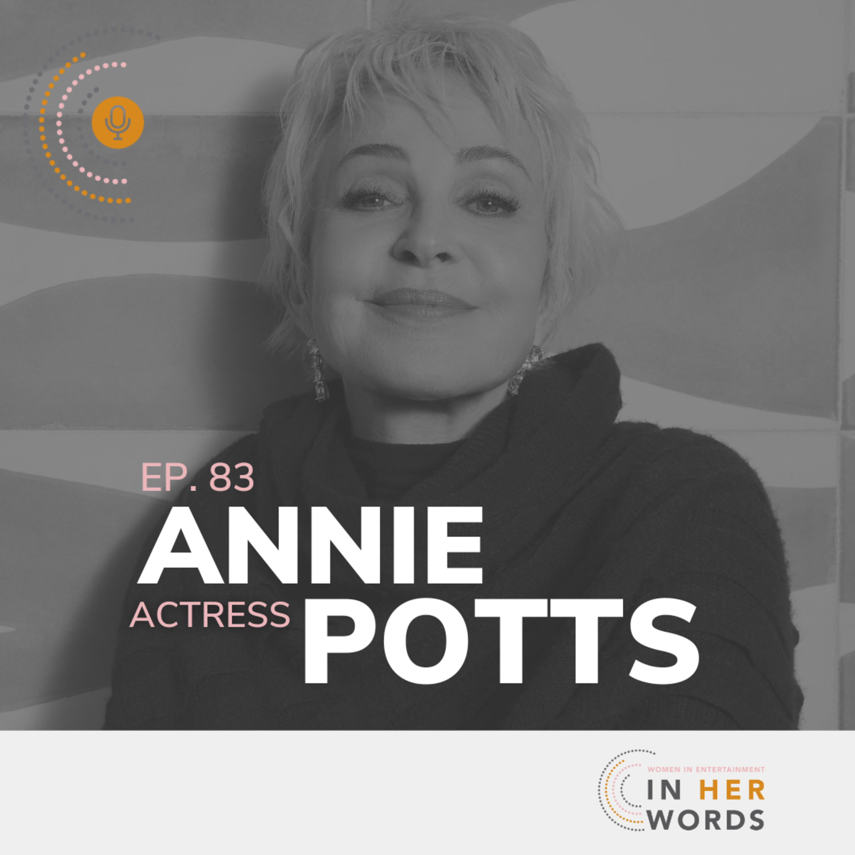 Annie Potts talks Pretty in Pink, Young Sheldon & Using Her Voice for Change on In Her Words episode artwork