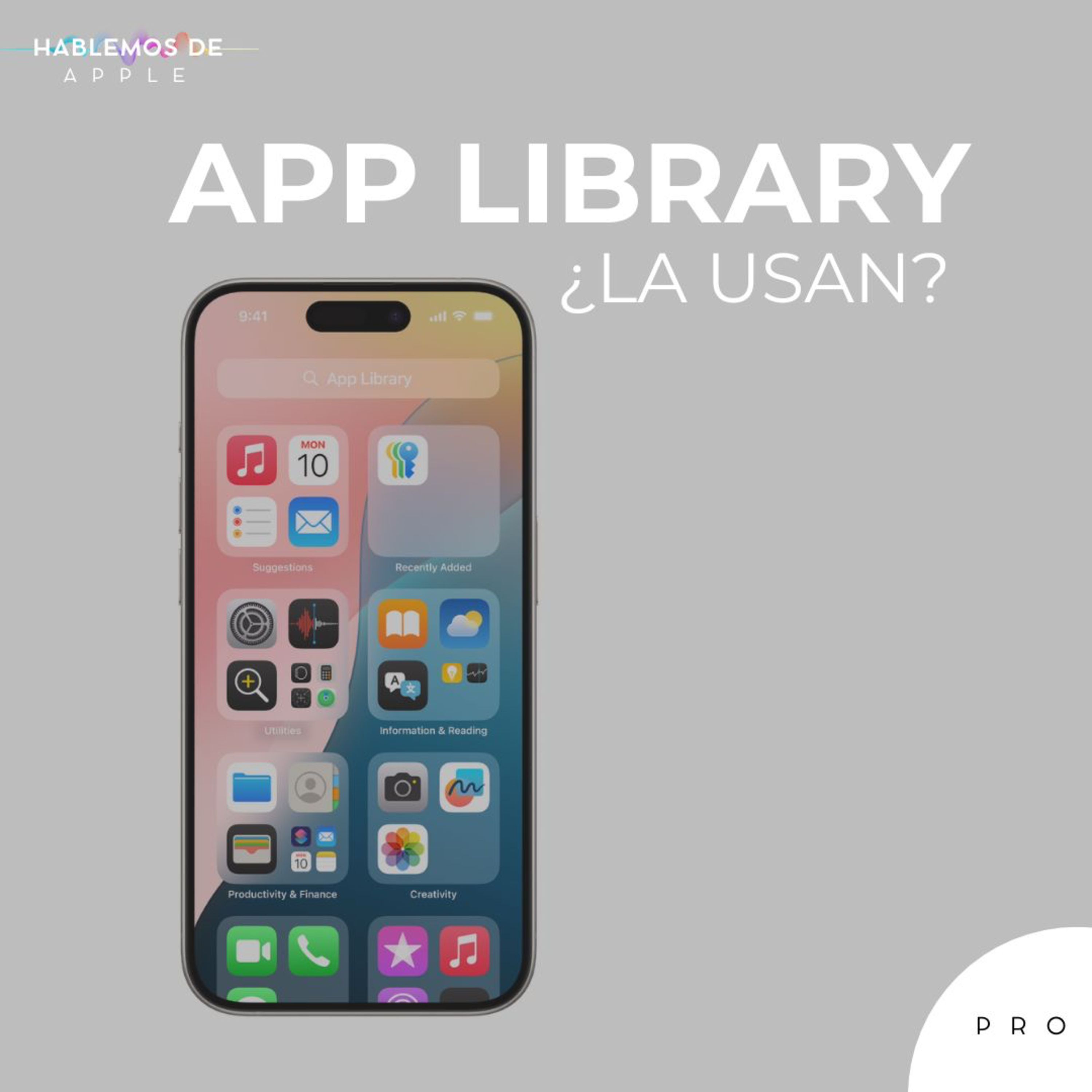 Hablemos de Apple PRO