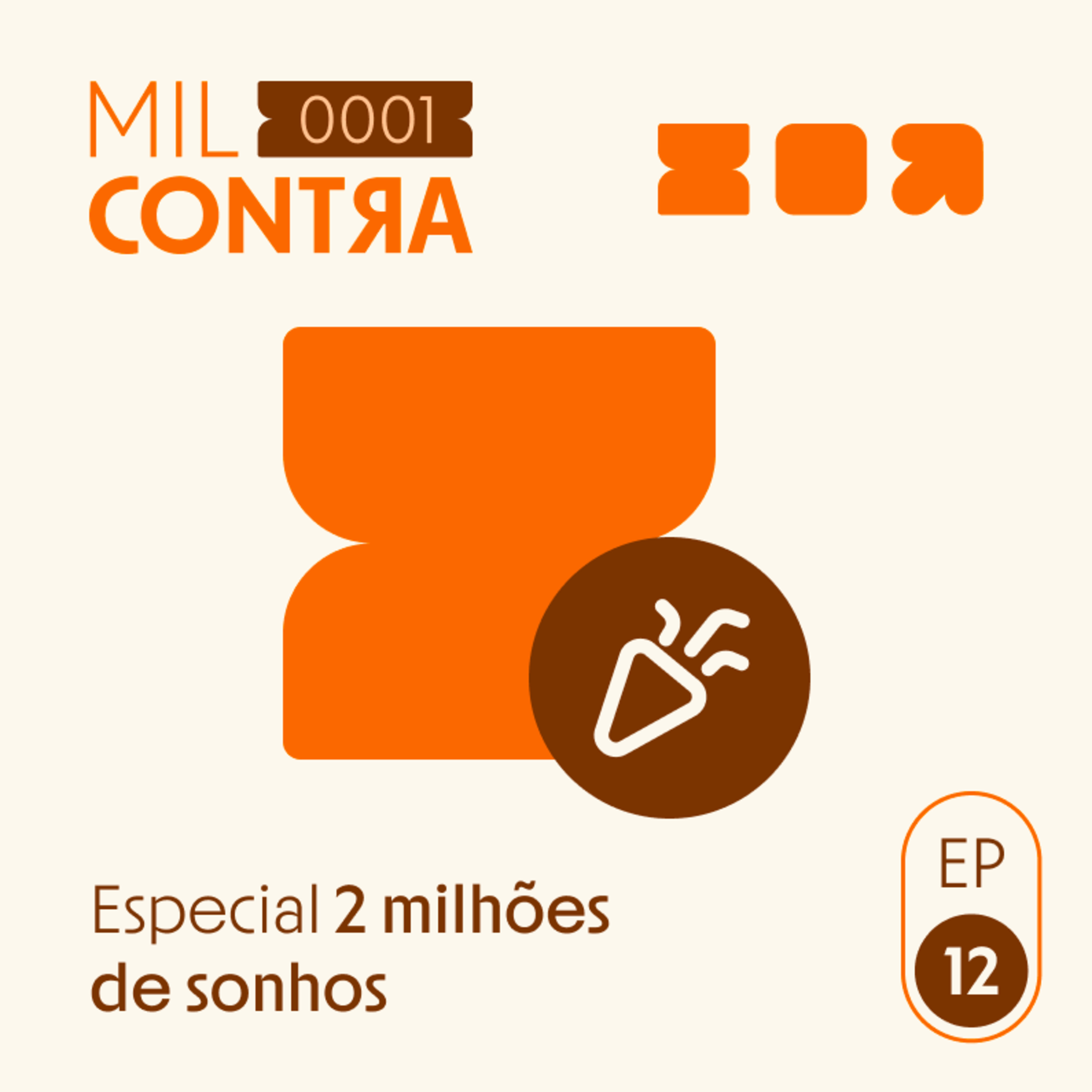 Mil Contra #12: especial 2 milhões de sonhos episode artwork