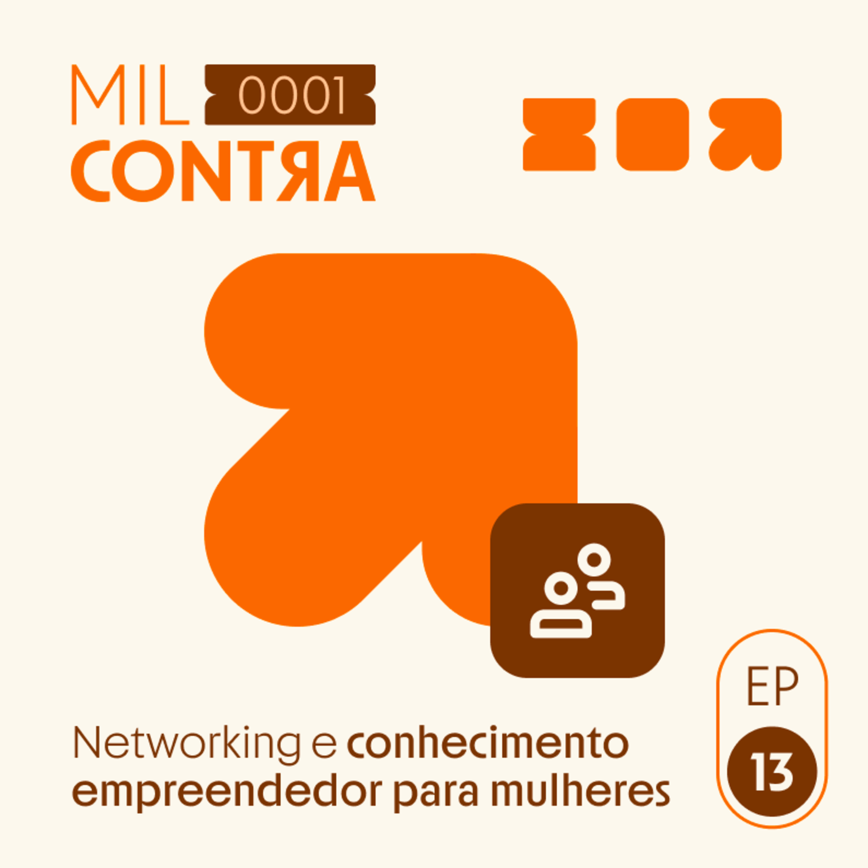 Mil Contra #13: networking e conhecimento empreendedor para mulheres episode artwork