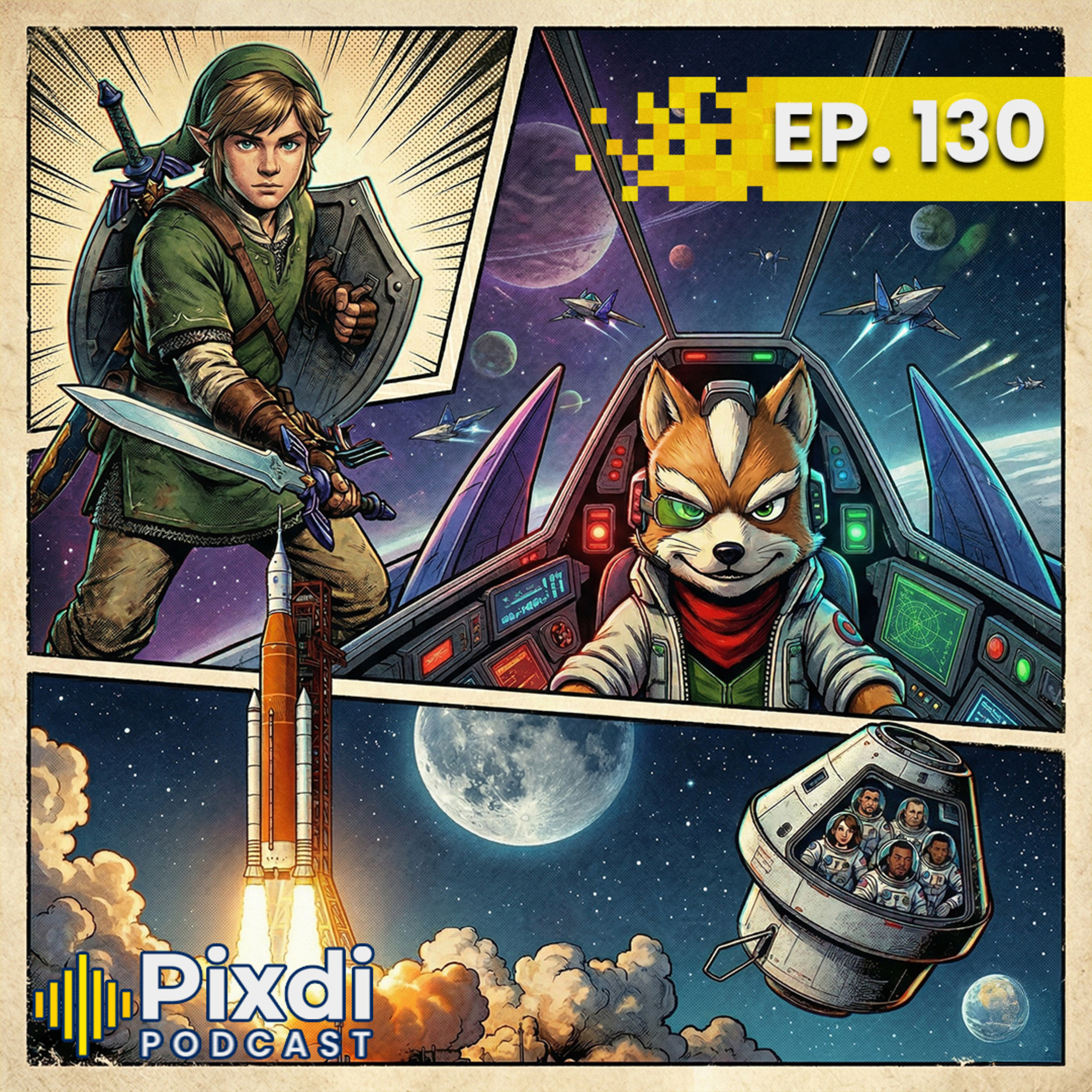 : Polémica de Mario Galaxy, el terror del Live Action de Zelda y Artemis 2 / Pixdi Podcast 130