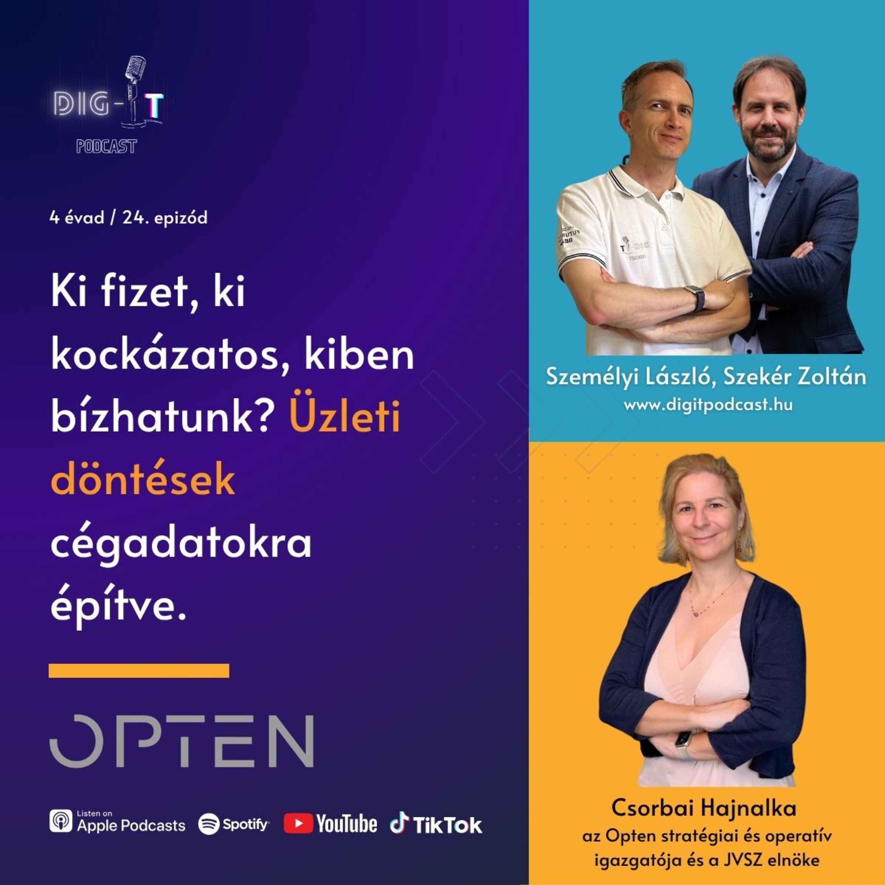 Üzleti döntések cégadatokra építve – vendégünk Csorbai Hajnalka