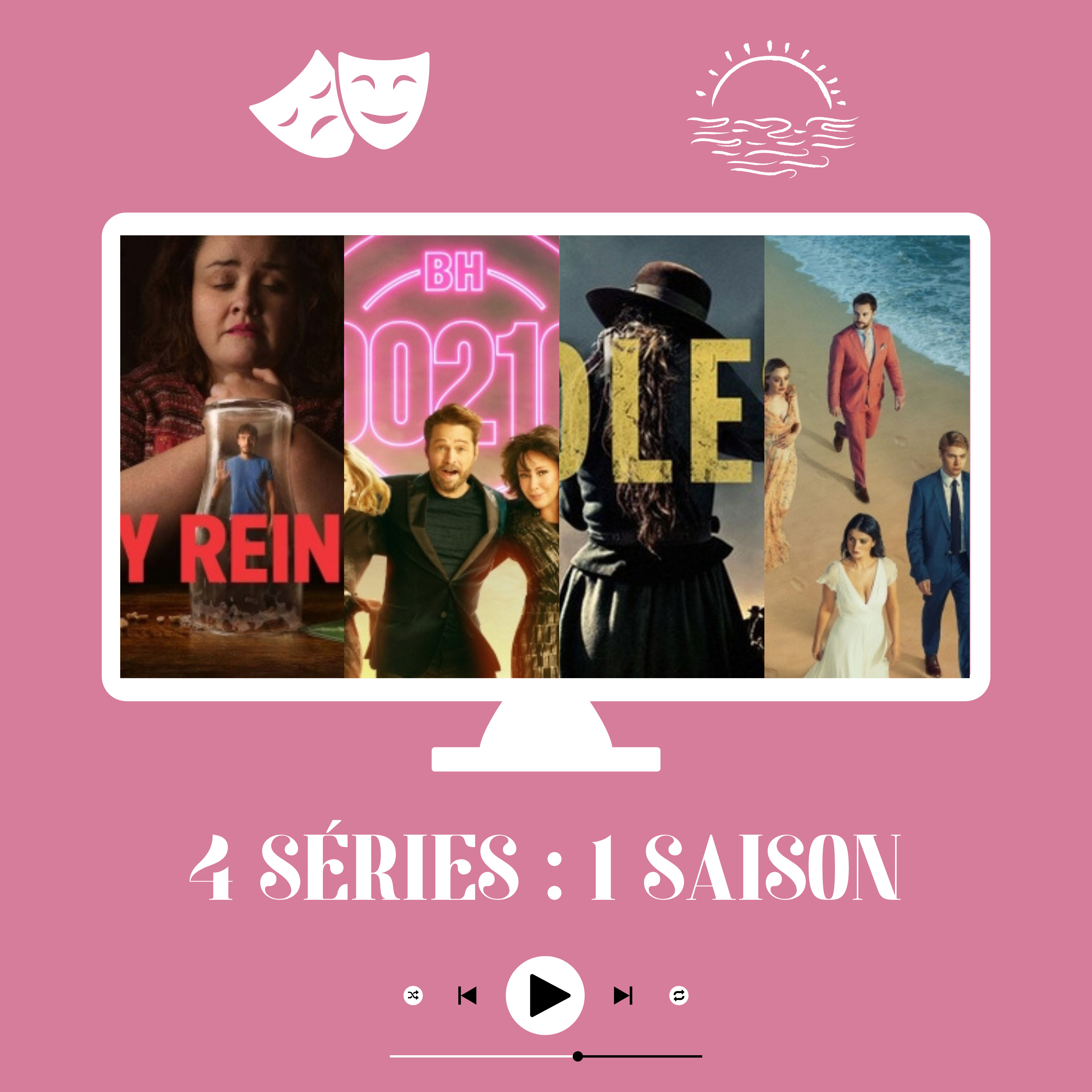 4 séries : 1 saison - décembre 2024