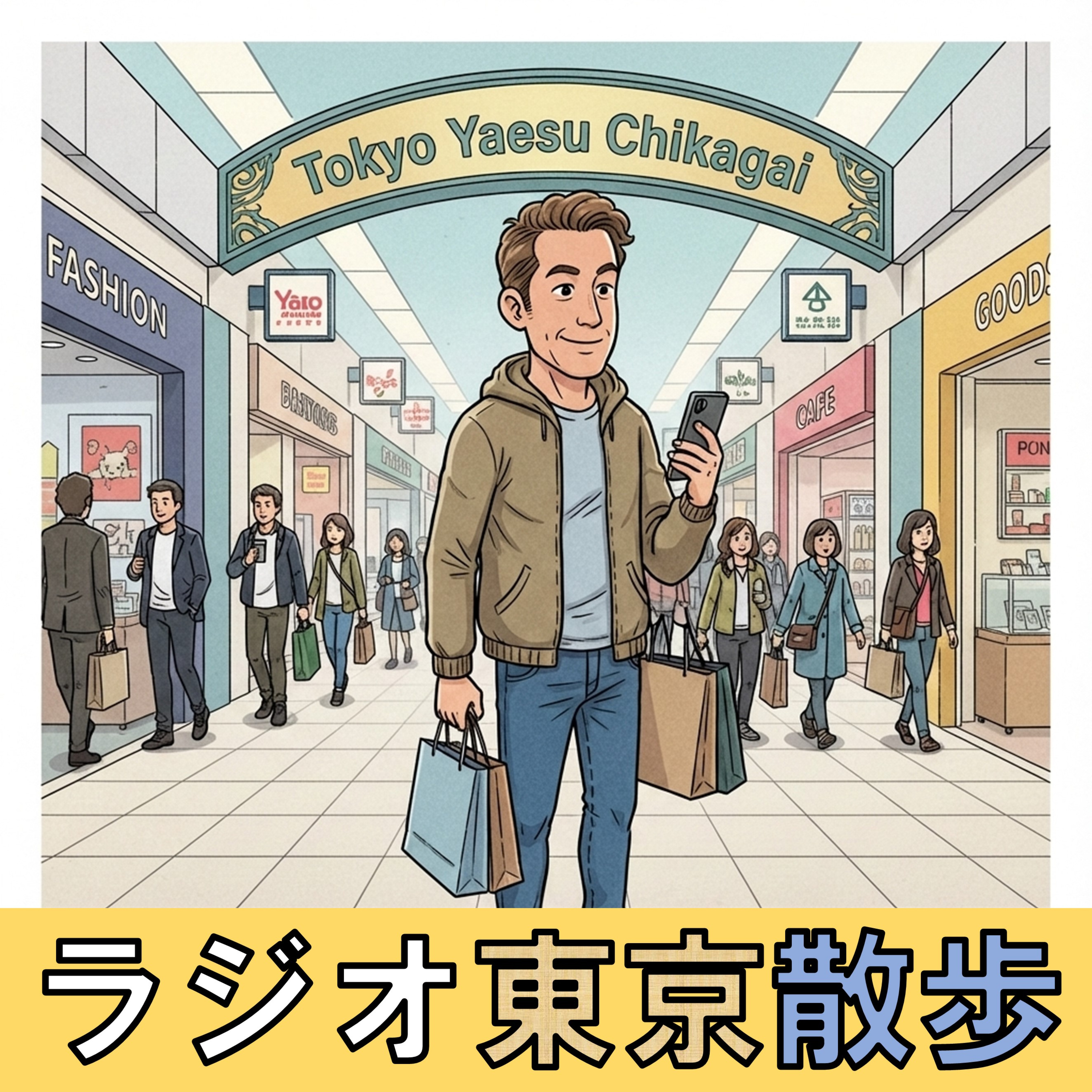【東京駅】八重洲地下街でウィンドウショッピング、おすすめです! episode artwork