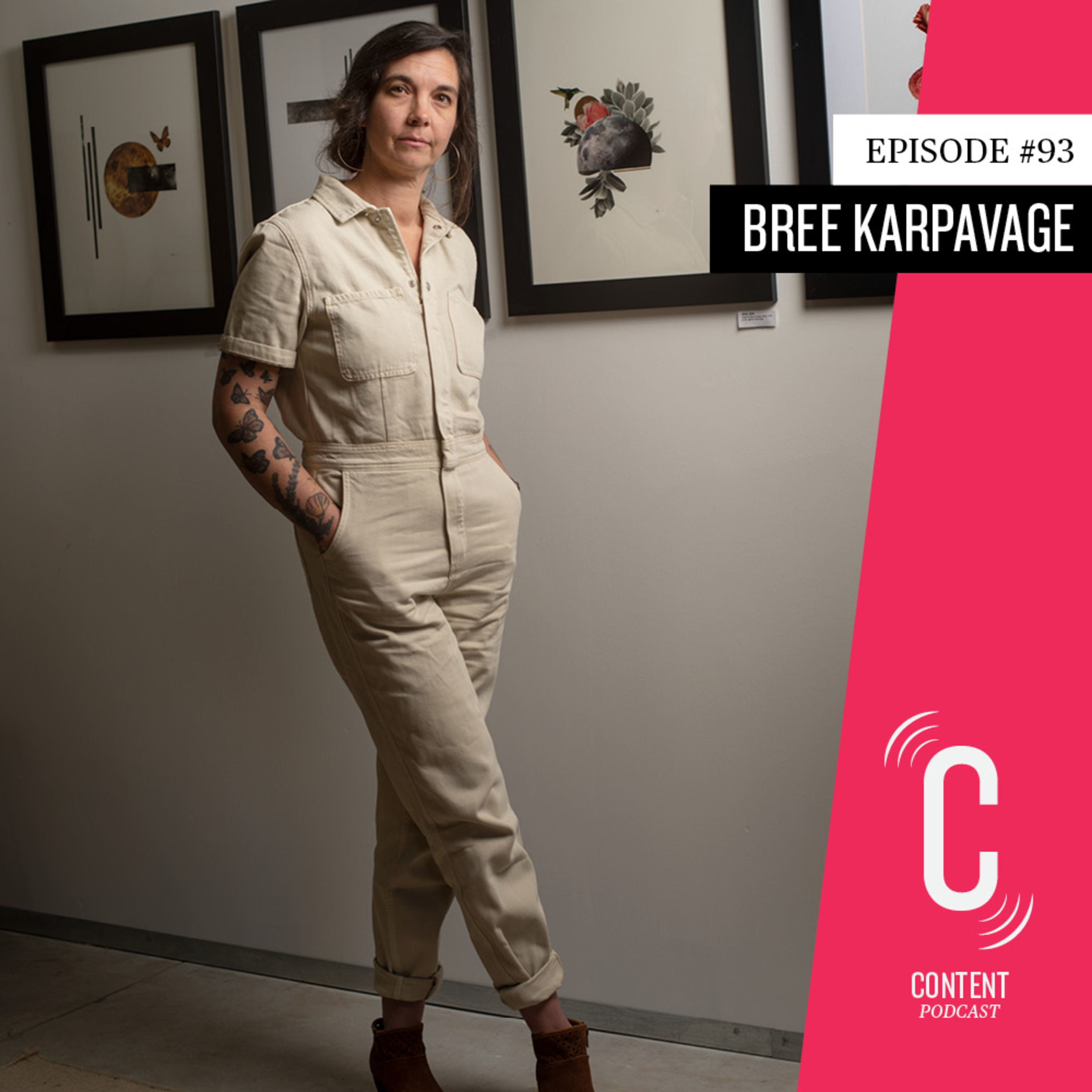 # 93- Bree Karpavage - Collage Artist and Director of Santa Cruz First Fridays, and Downtown Santa Cruz Makers Market episode artwork