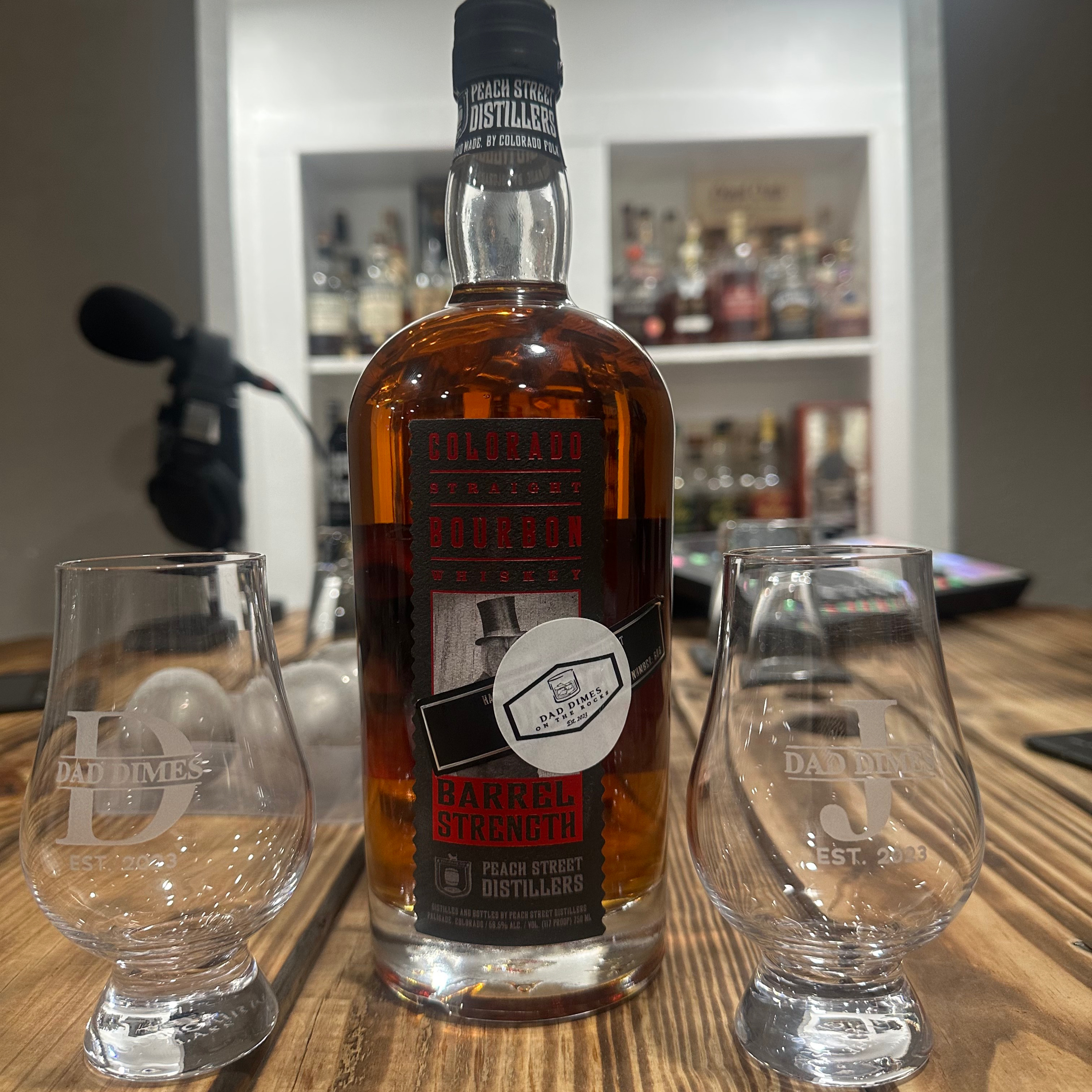 Peach Street Distillery Colorado Straight Bourbon Whiskey Barrel Strength Review episode artwork
