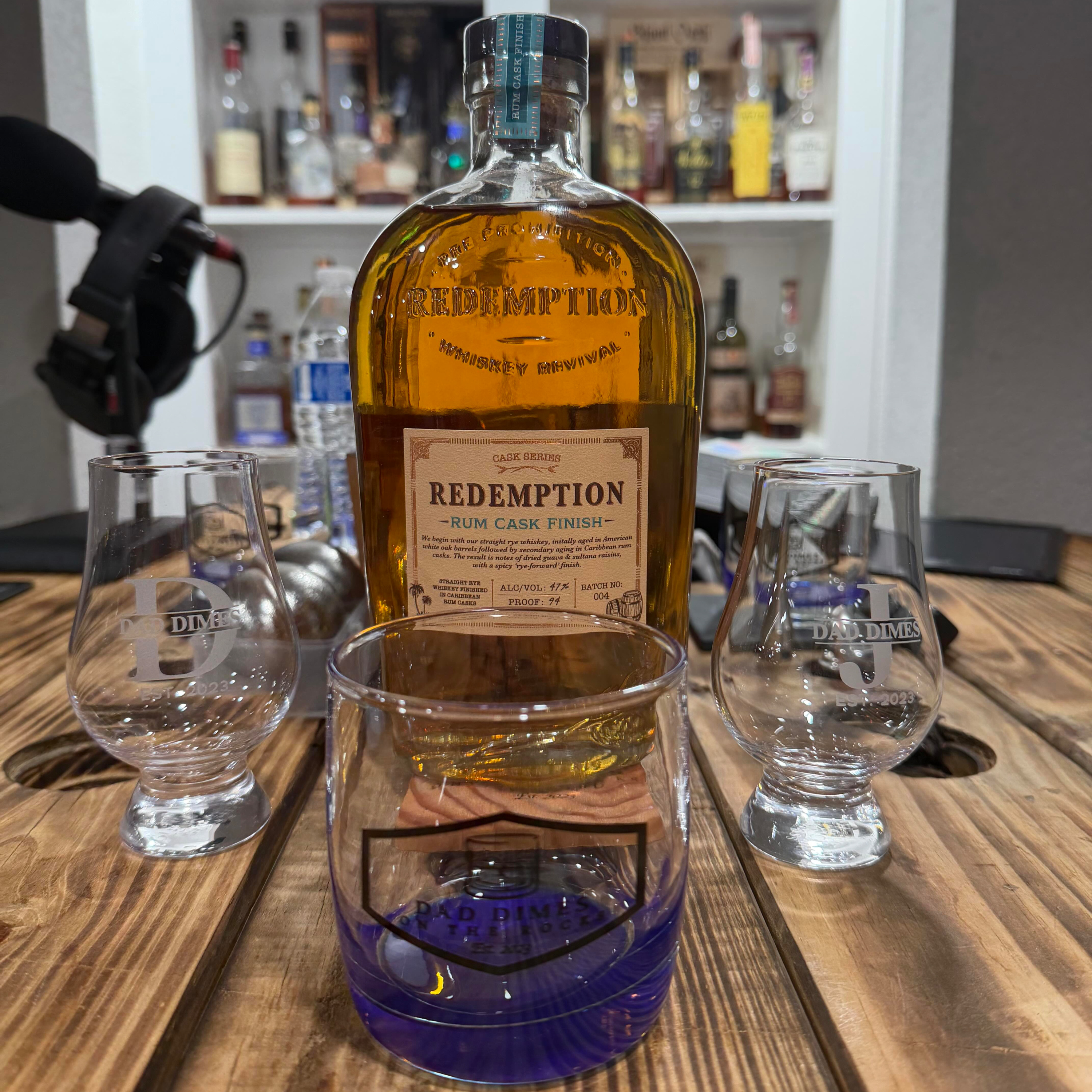 🥃 DadDimes on the Rocks — Season 6, Episode 12: Redemption Cask Series Rum Cask Finish Review episode artwork