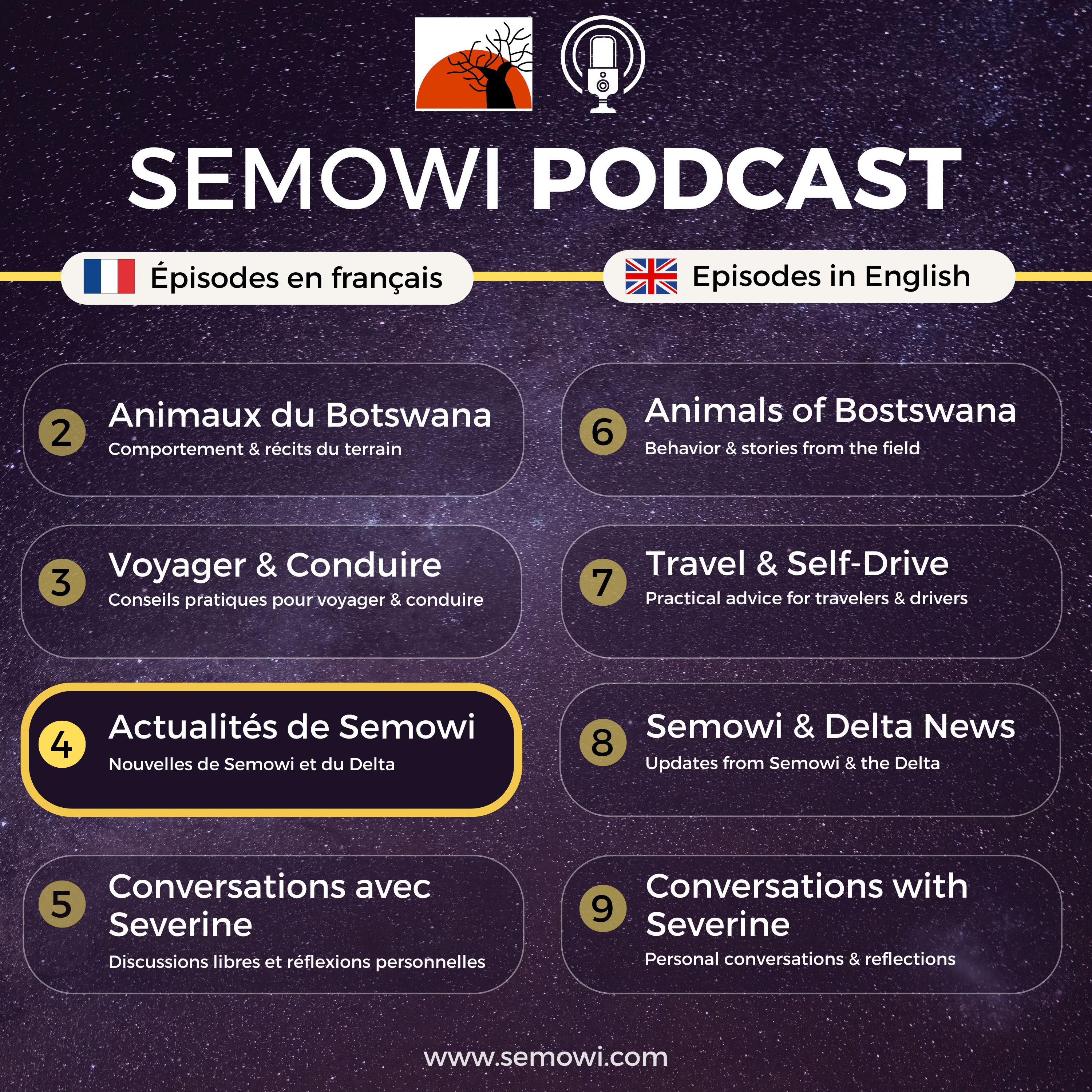 Nouvelles de Semowi – Juin 2026 episode artwork