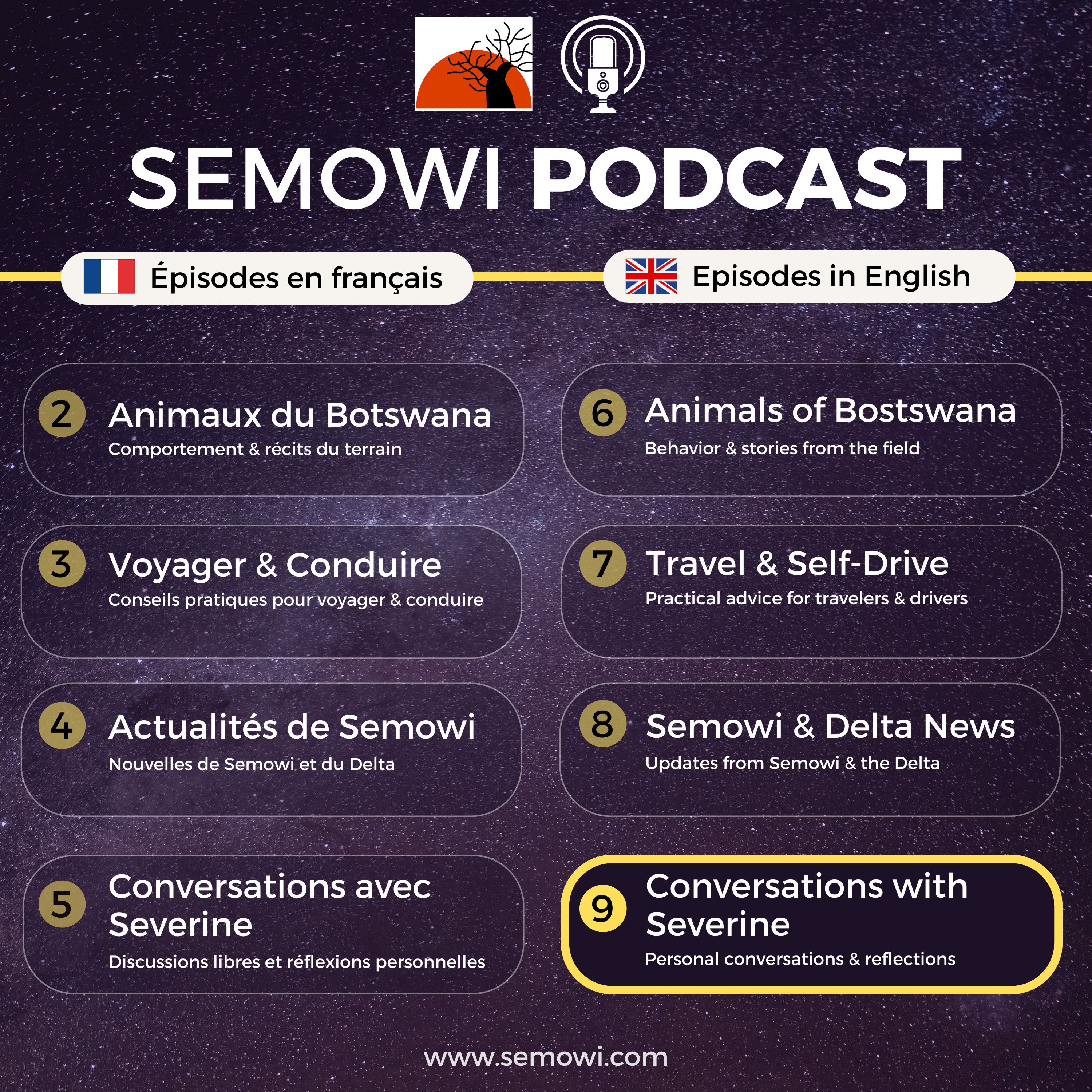 Our New Website Is Live! Welcome to the New Semowi Nature Camp episode artwork