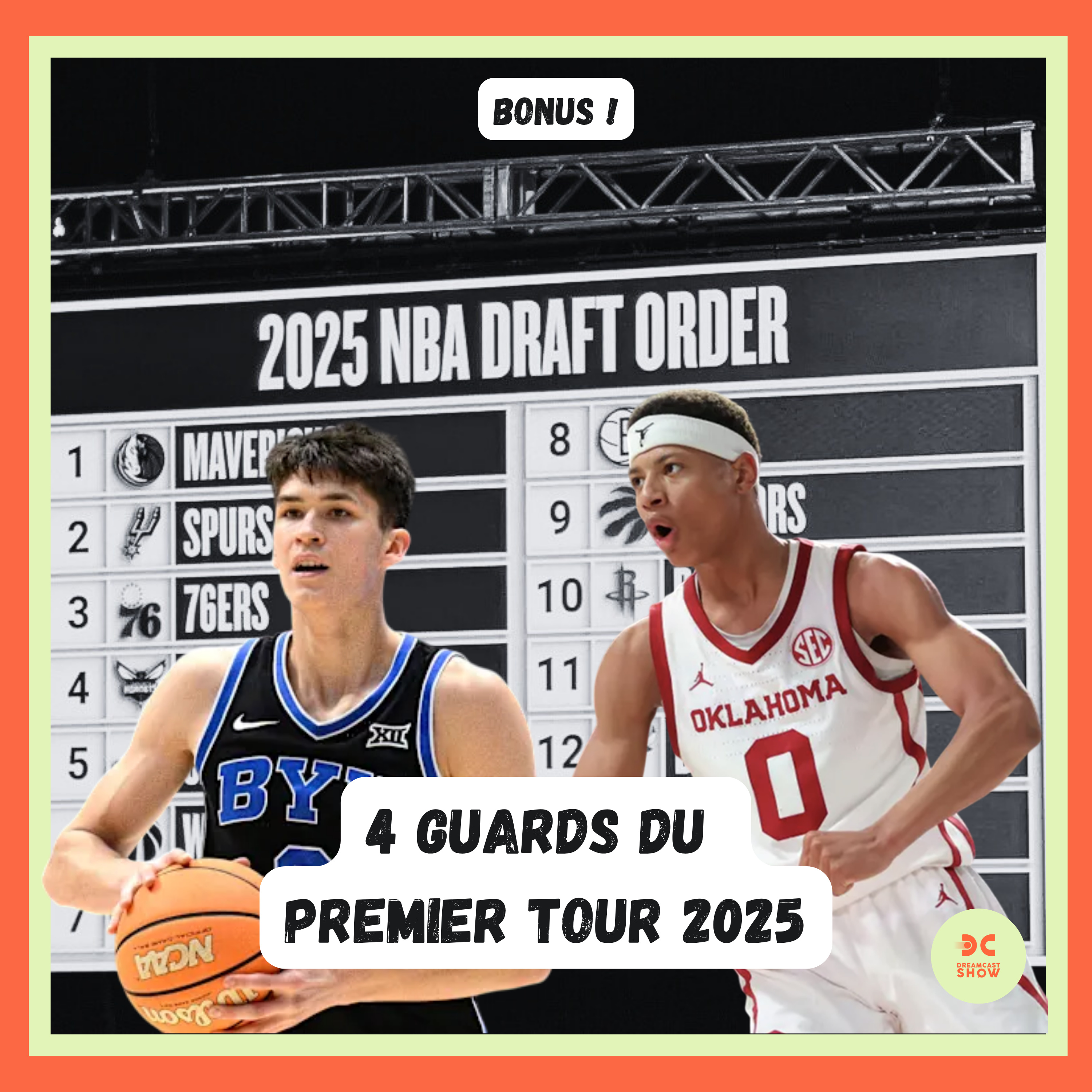 Bonus : Scouting de 4 Guards de la Draft 2025 (Fears, Demin, J Richardson et Clayton Jr)