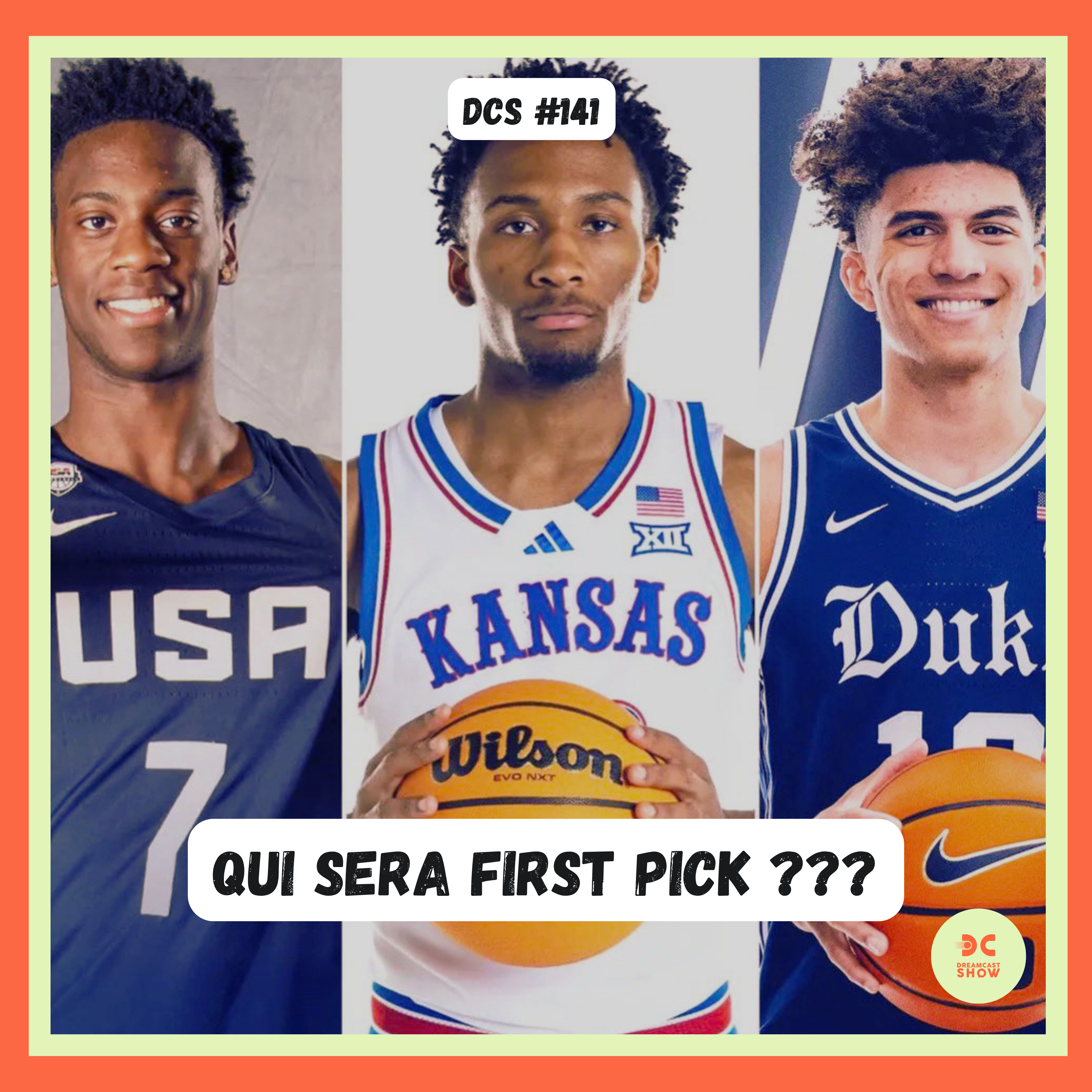 DCS #141 - Qui sera le premier choix de draft 2026 ? (Profils Boozer, Dybantsa, Peterson) episode artwork