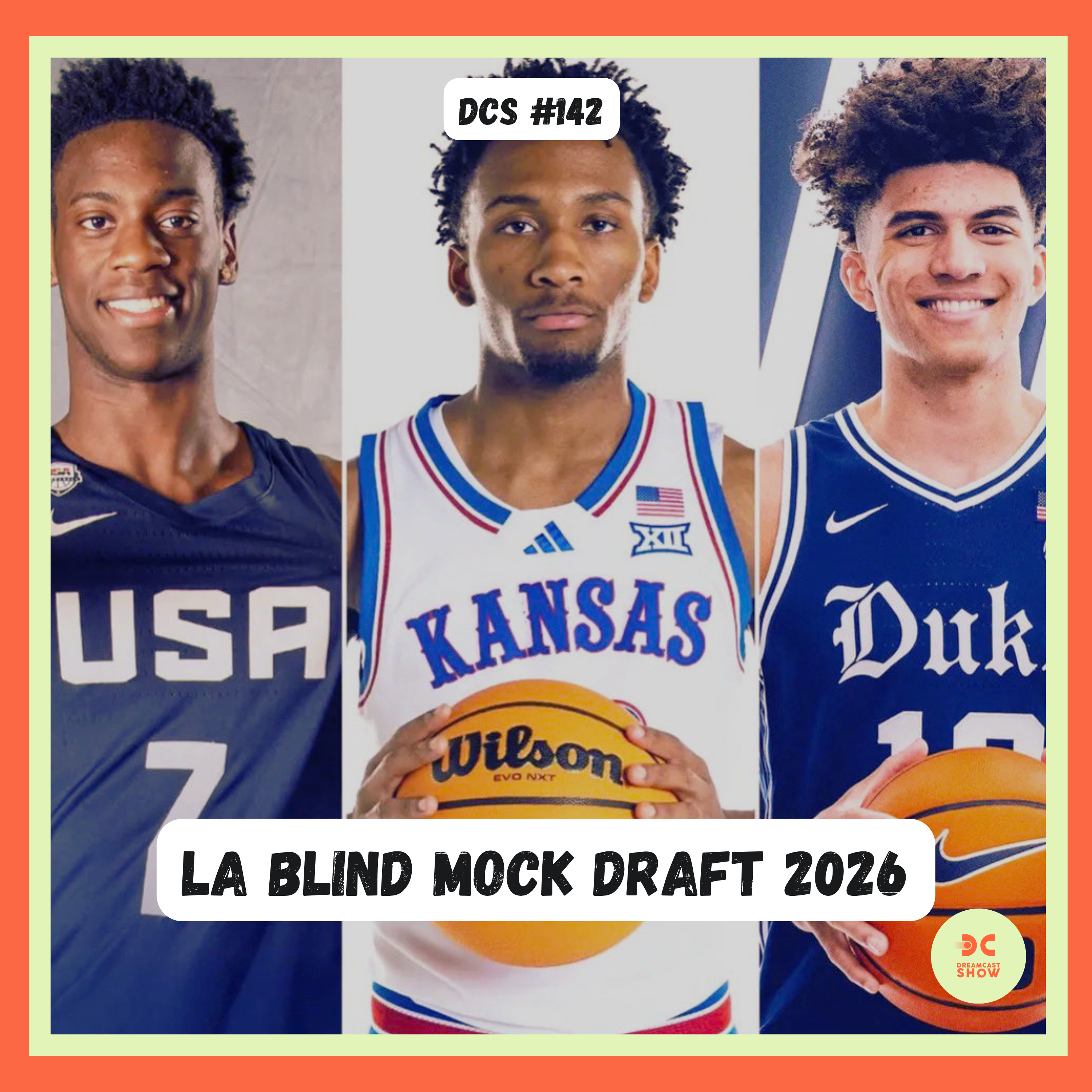 DCS #142 - LA BLIND MOCK DRAFT 2026 episode artwork
