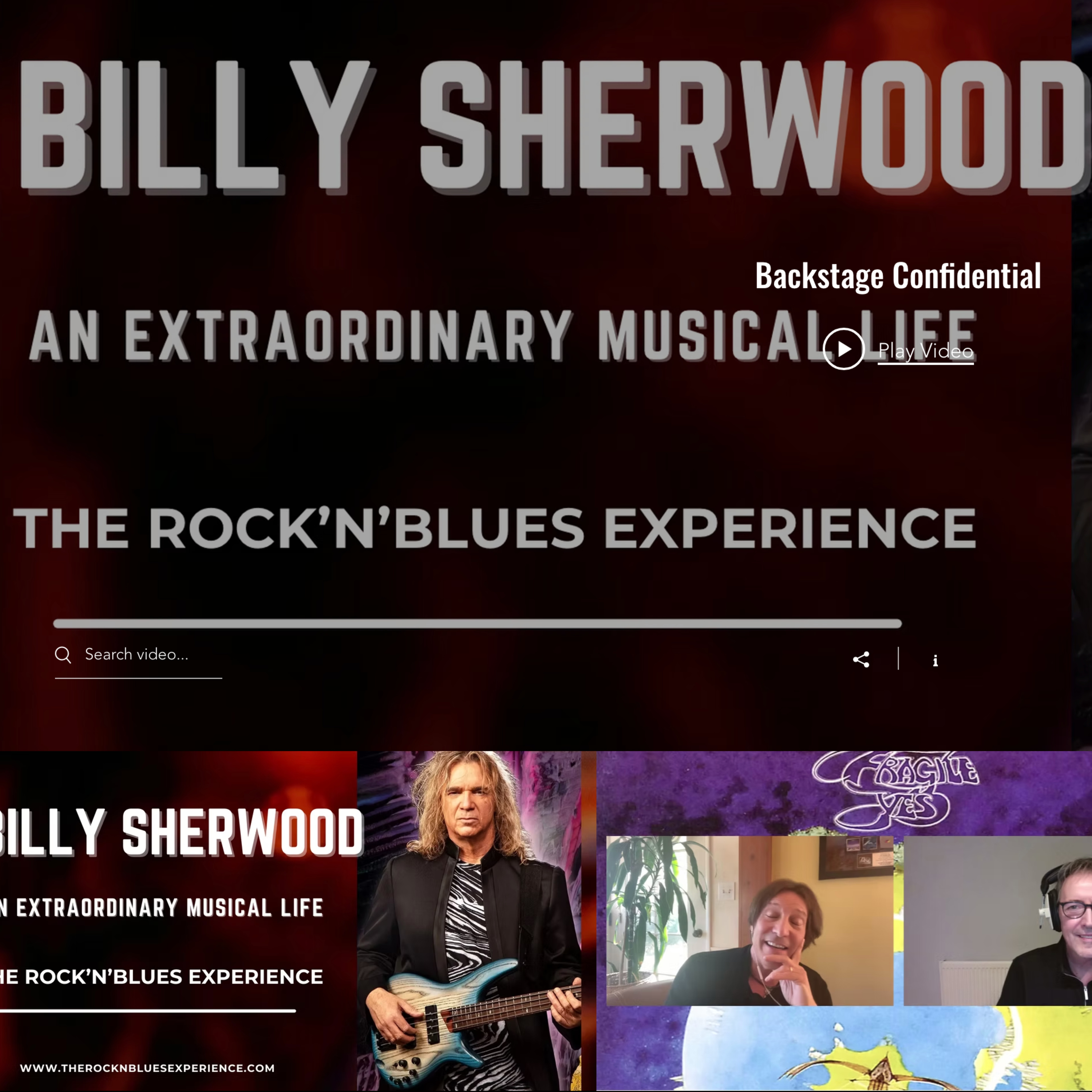 "YES" Chris Squire by Billy Sherwood