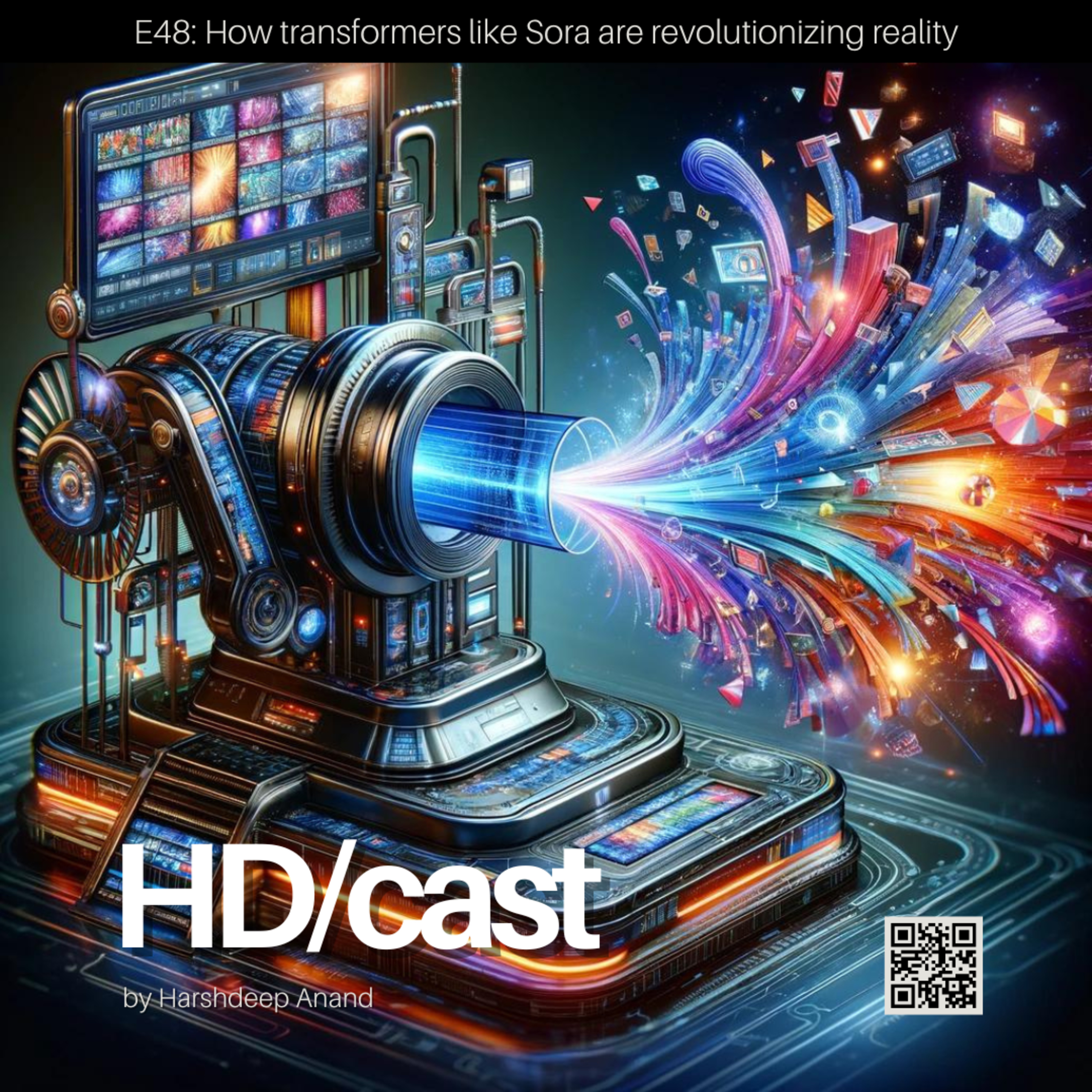 E48: How transformers like Sora are revolutionizing reality episode artwork
