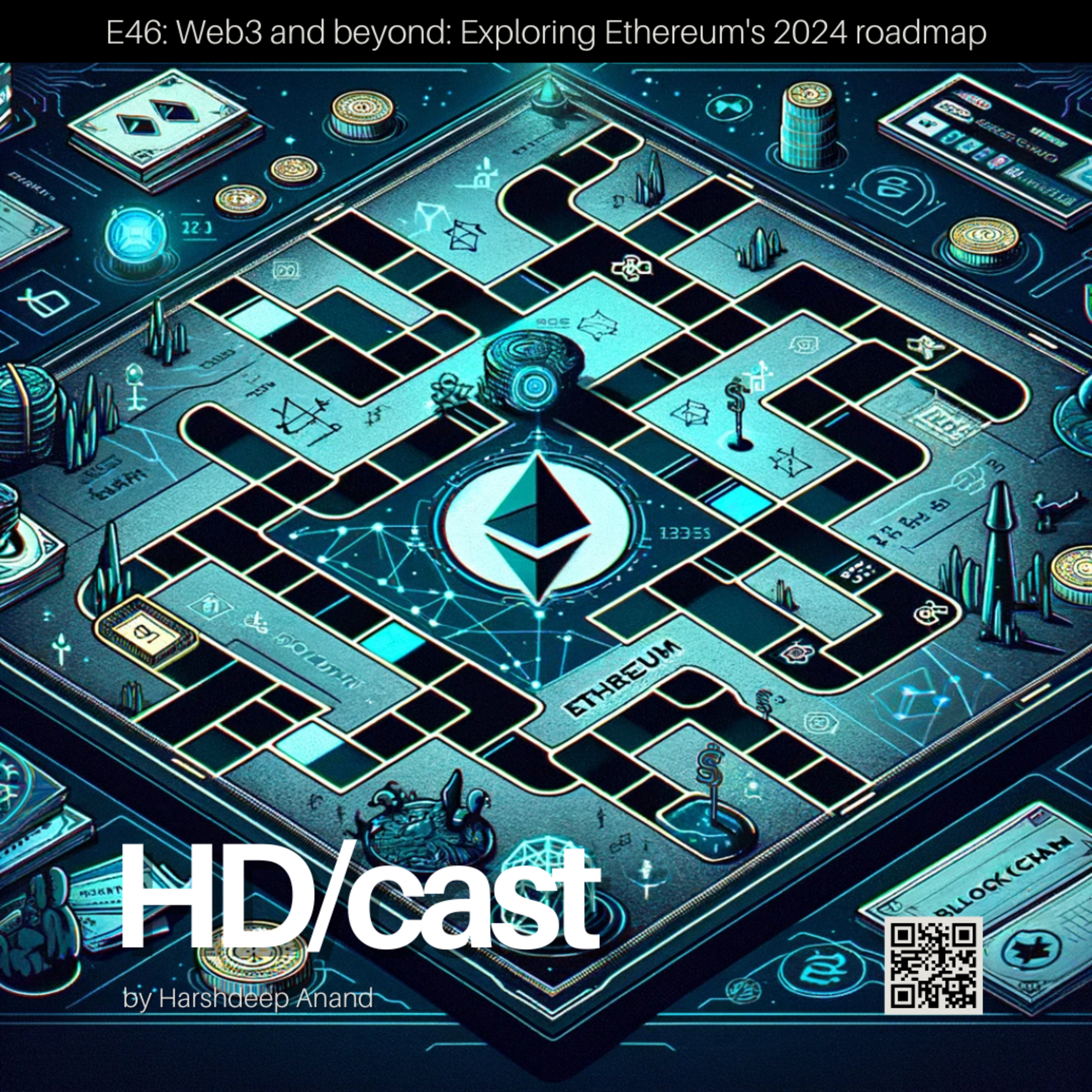 E46: Web3 and beyond: Exploring Ethereum's 2024 roadmap episode artwork