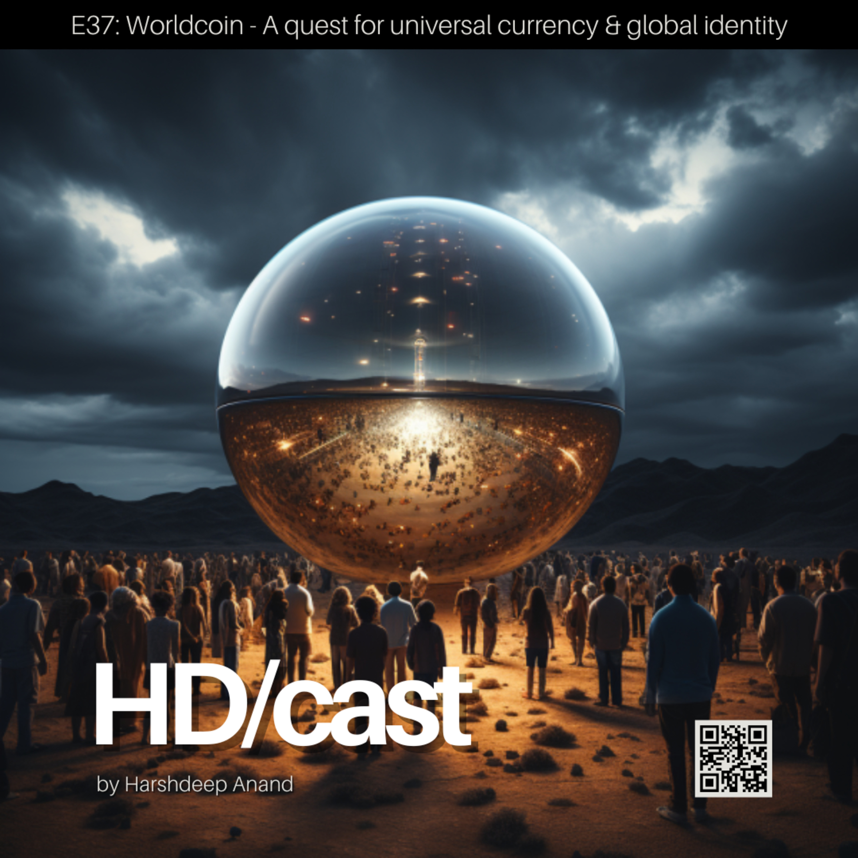 E37: Worldcoin - A quest for universal currency & global identity episode artwork