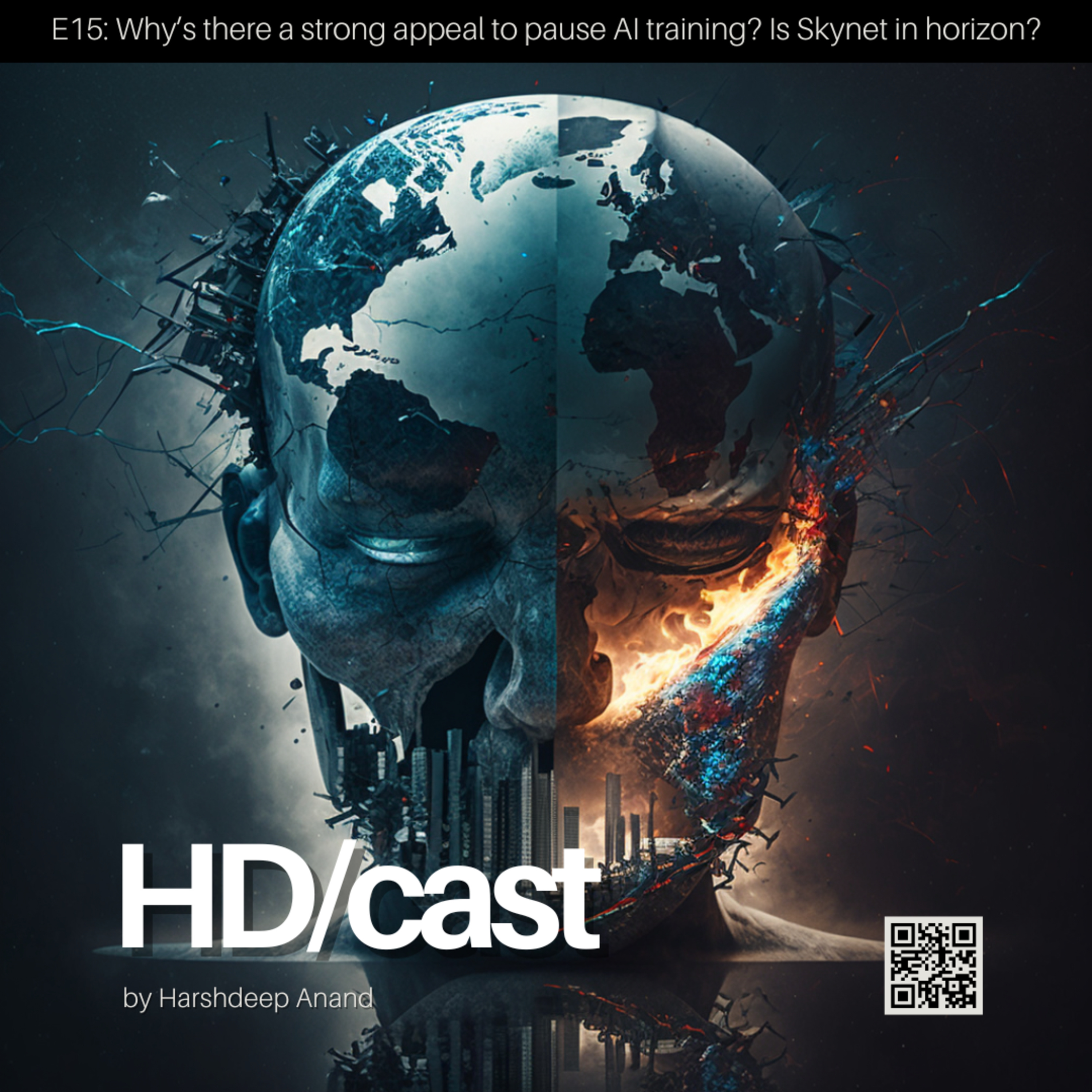 E15: Why’s there a strong appeal to pause AI training? Is Skynet in horizon? episode artwork