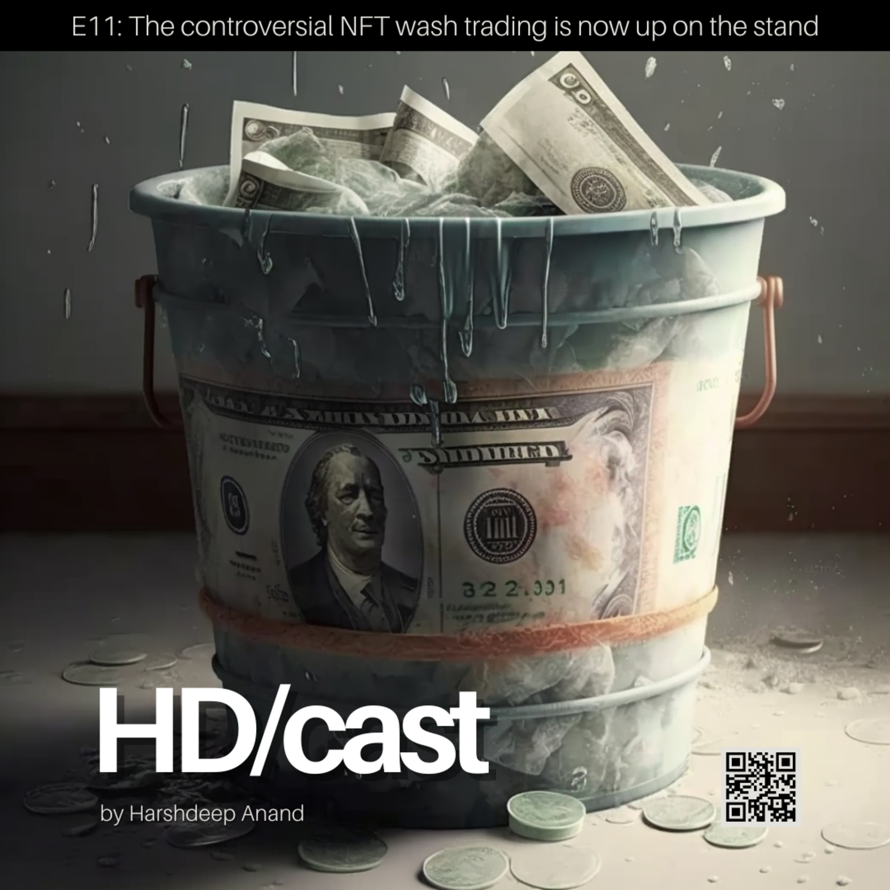 E11: The controversial NFT wash trading is now up on the stand episode artwork