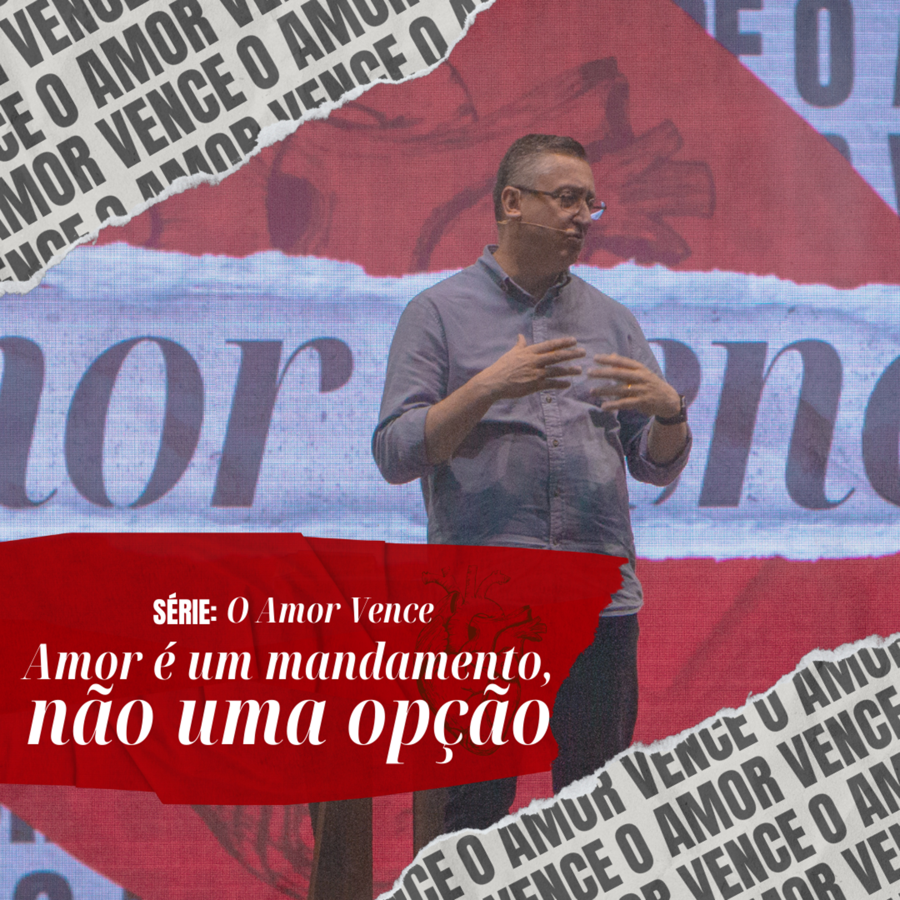 Deus jamais desistiu de você - Pr. Klaus Piragine - Série: O Amor vence episode artwork