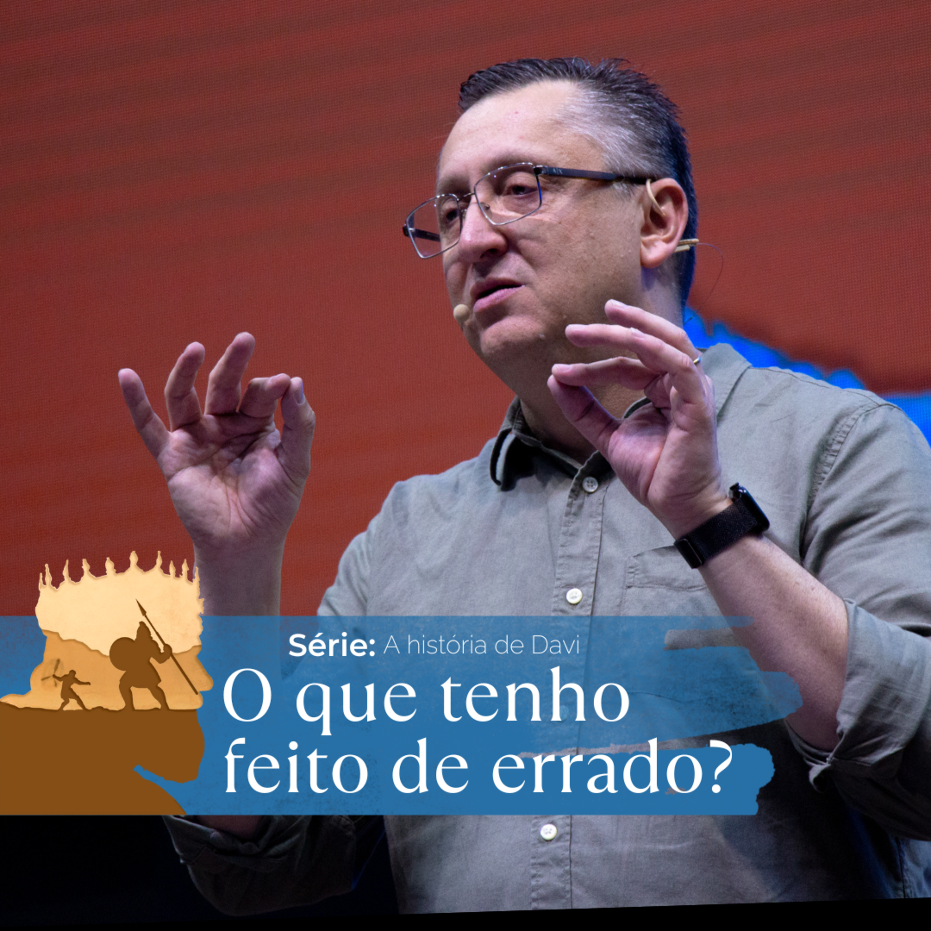 Deus esta desenvolvendo seu caráter e sua força - Pr. Klaus Piragine - Série: A história de Davi episode artwork