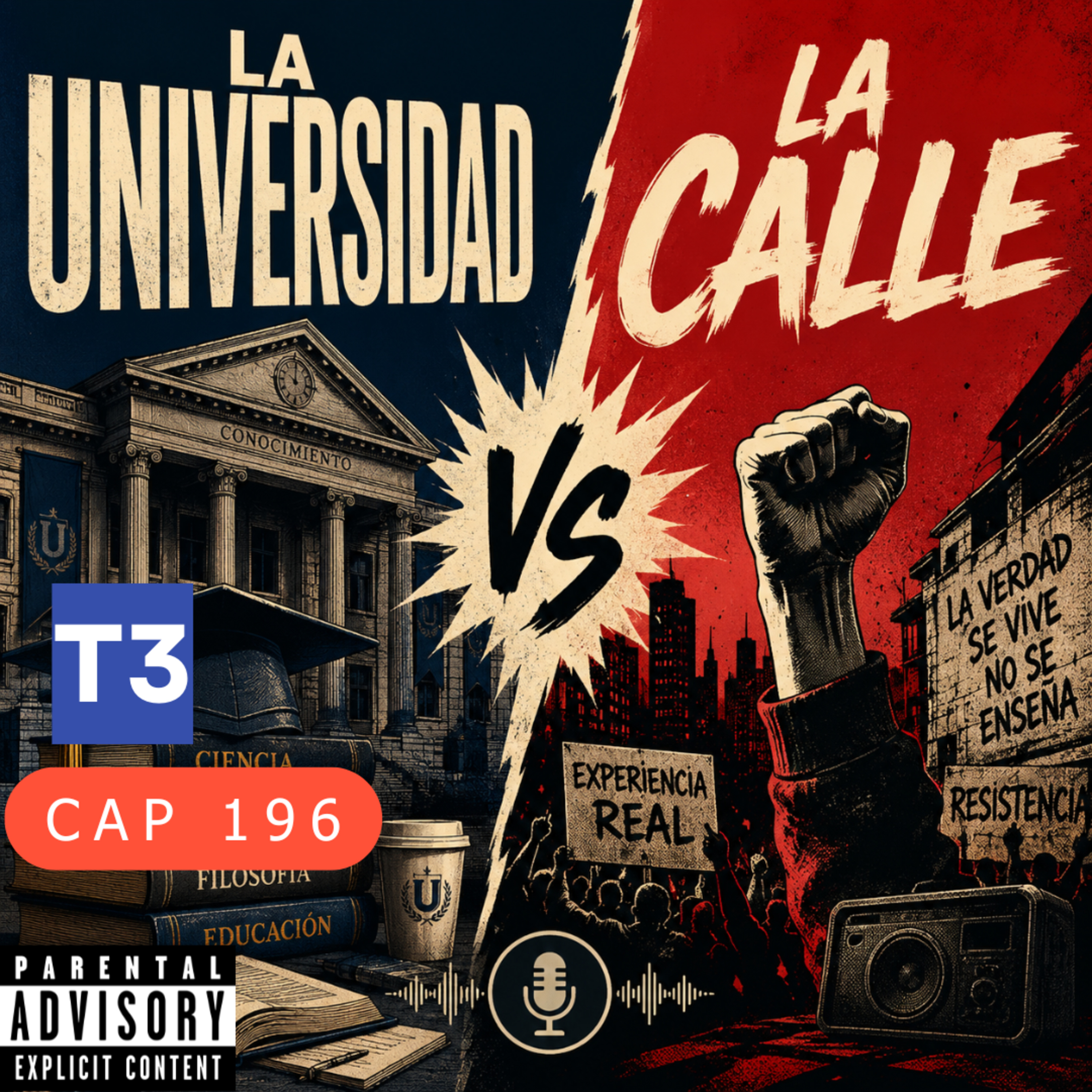t3 cap 196 La Universidad v/s La Calle #puisss episode artwork