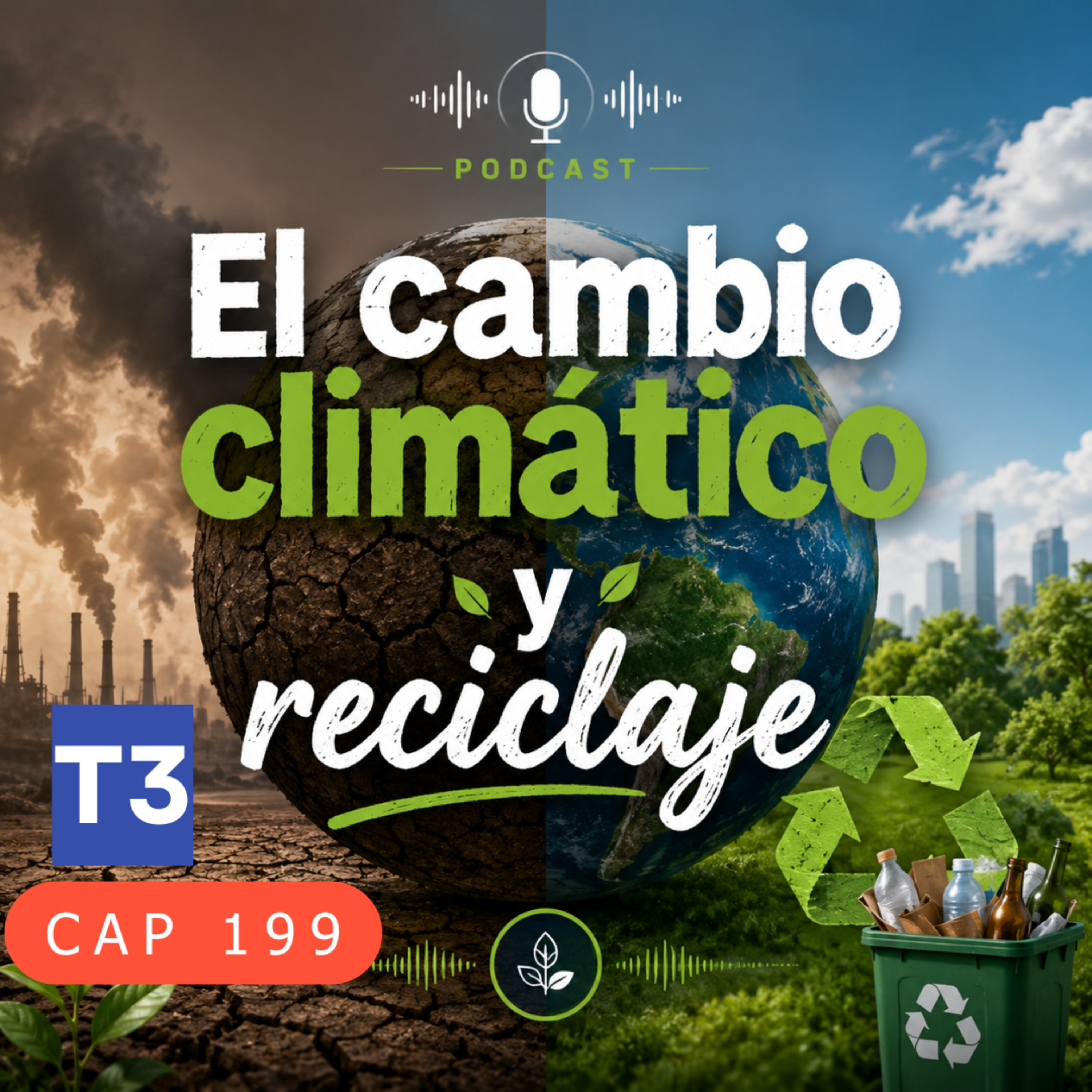 t3 cap 199 cambio climático y reciclaje #puisss  episode artwork