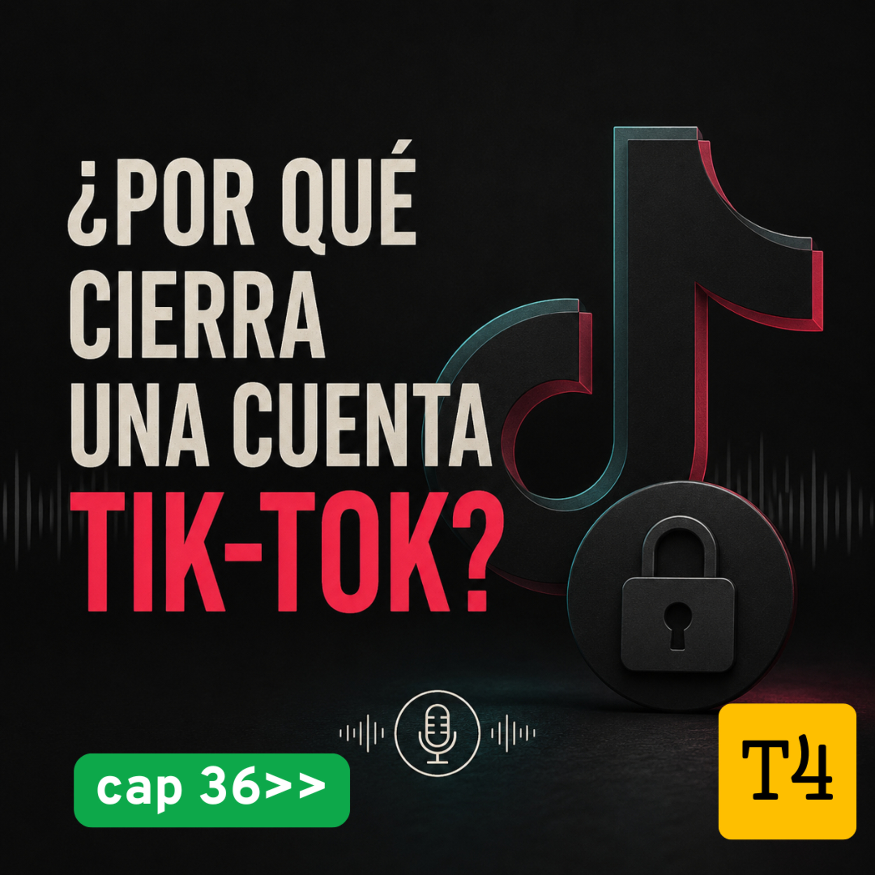t4 cap 36¿Por qué cierra una cuenta TIK TOK? #puisss