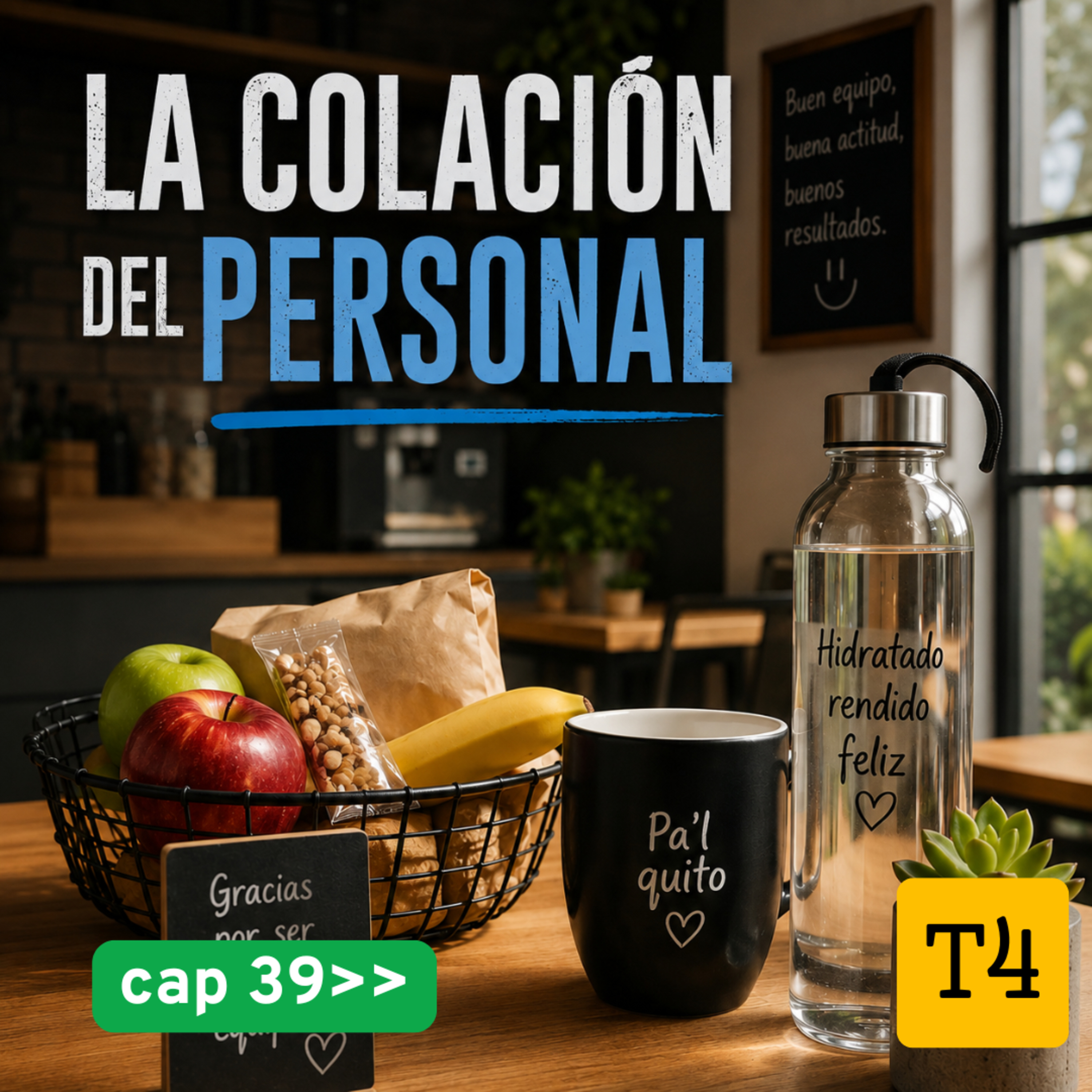 t4 cap 39 La colación del personal (con clavel) #puisss