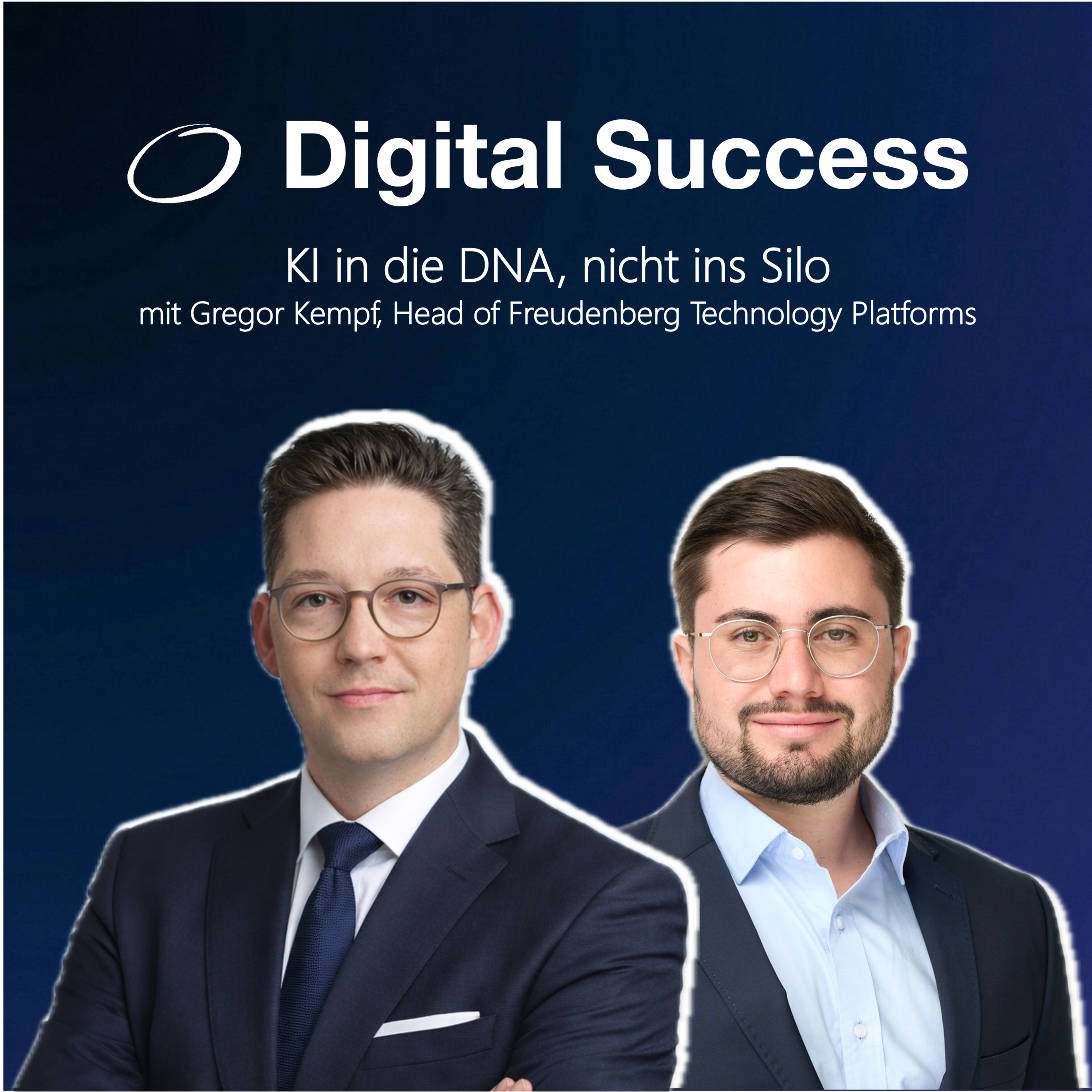 #83 KI in die DNA, nicht ins Silo | Wie ein Hidden Champion R&D neu denkt, mit Gregor Kempf, Head of Freudenberg Technology Platforms episode artwork