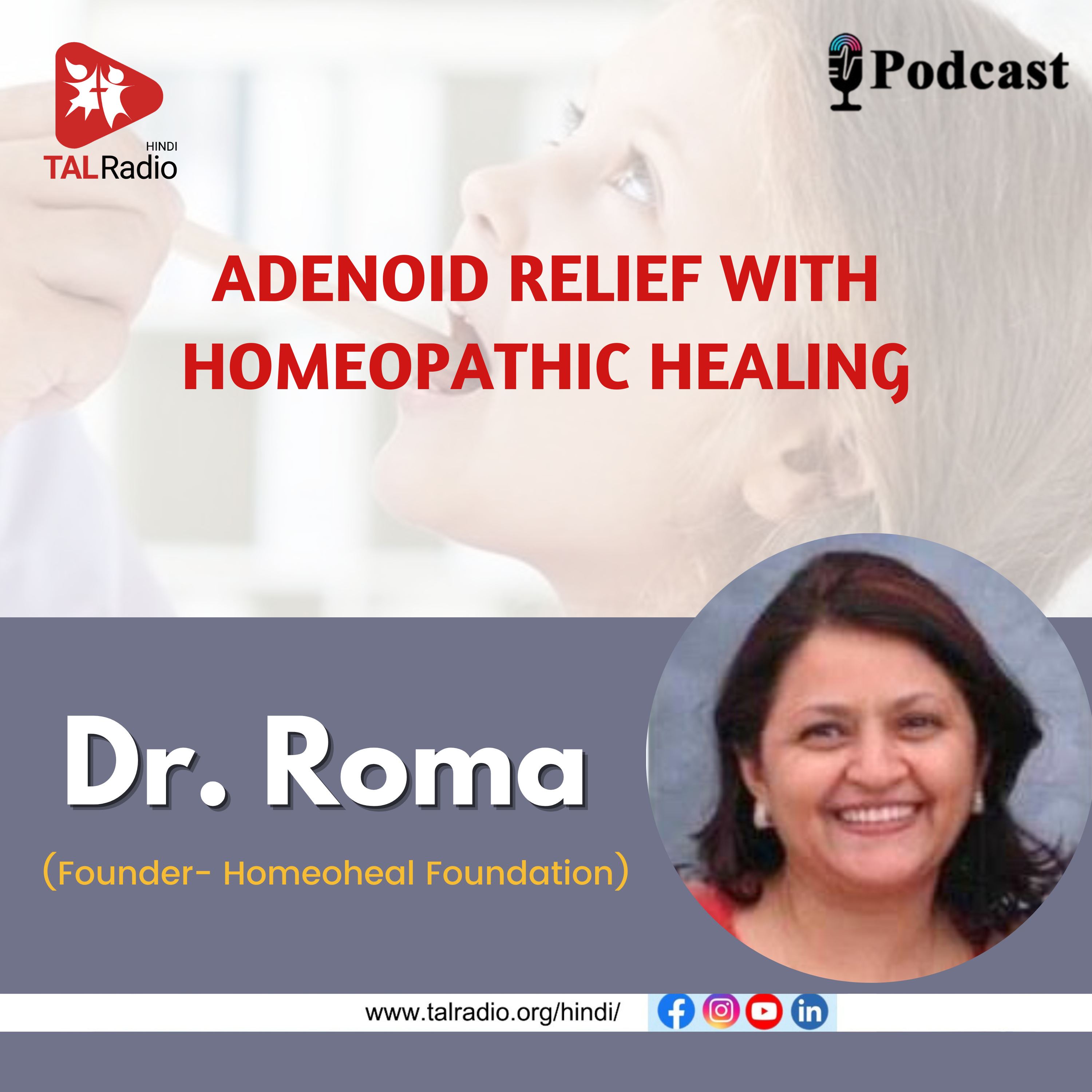 Adenoid Relief With Homeopathic Healing episode artwork
