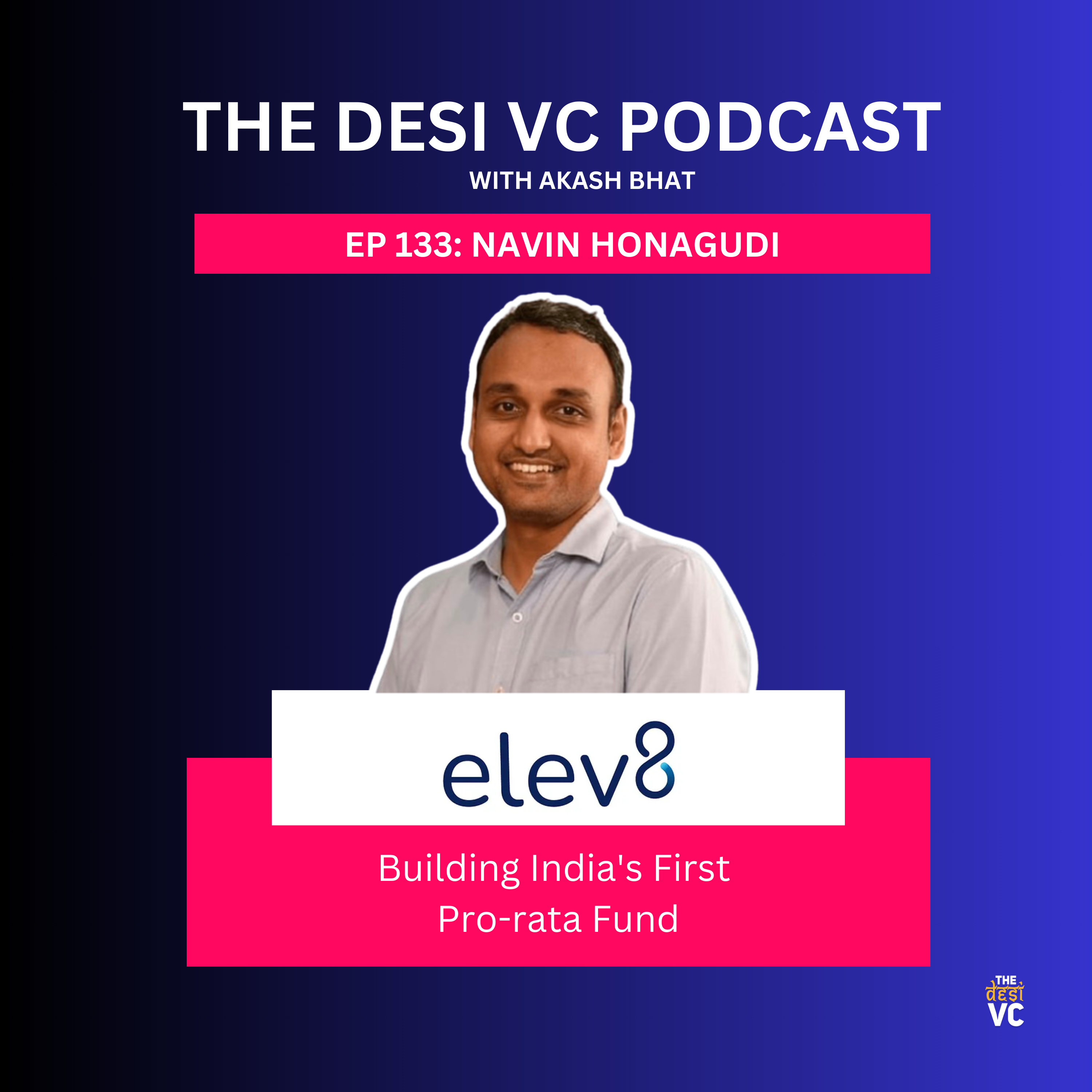 E133: Navin Honagudi (Managing Partner, Elev8 Venture Partners)
