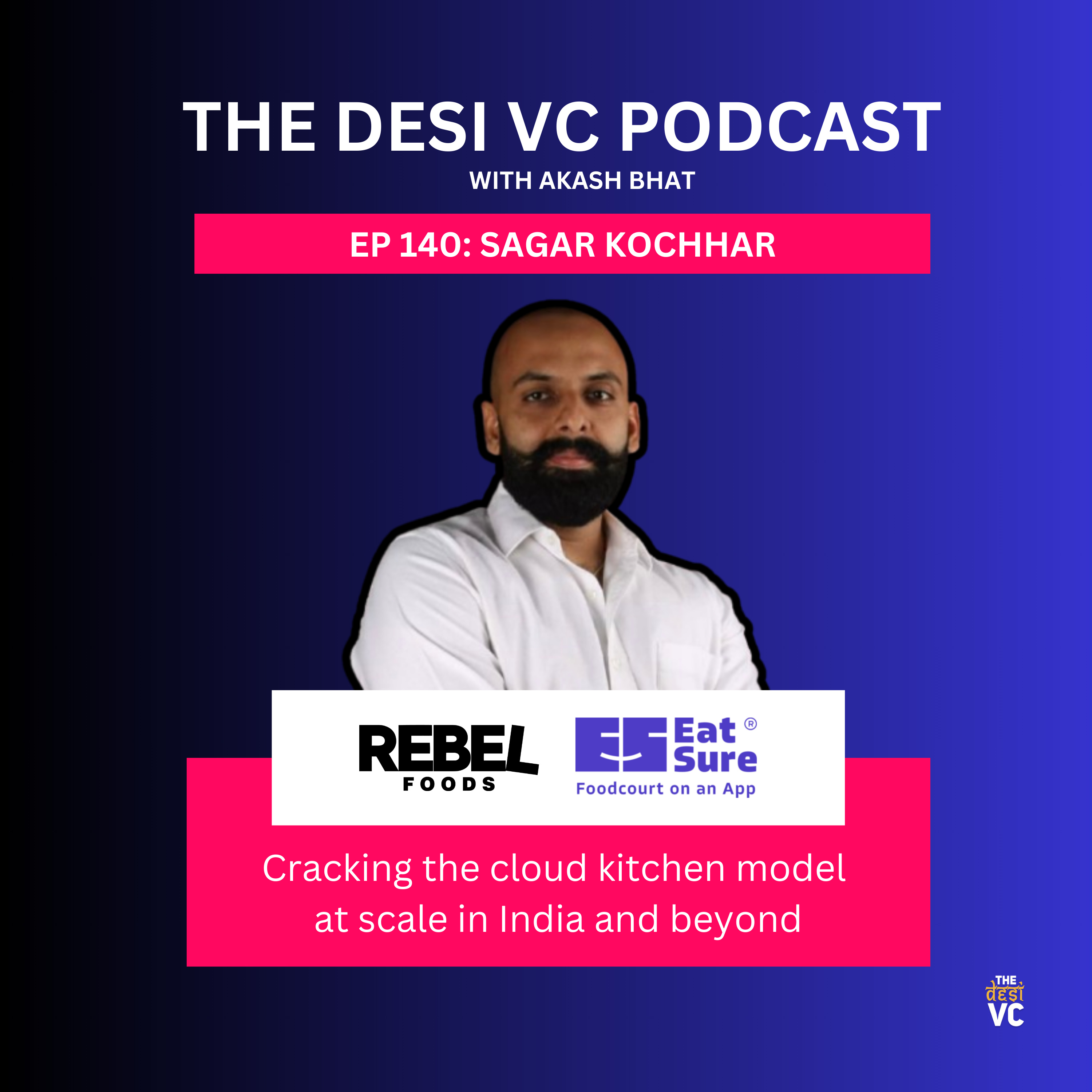 E140: ⁠Sagar Kochhar⁠ (Co-founder & CEO, Eatsure, Rebel Foods)