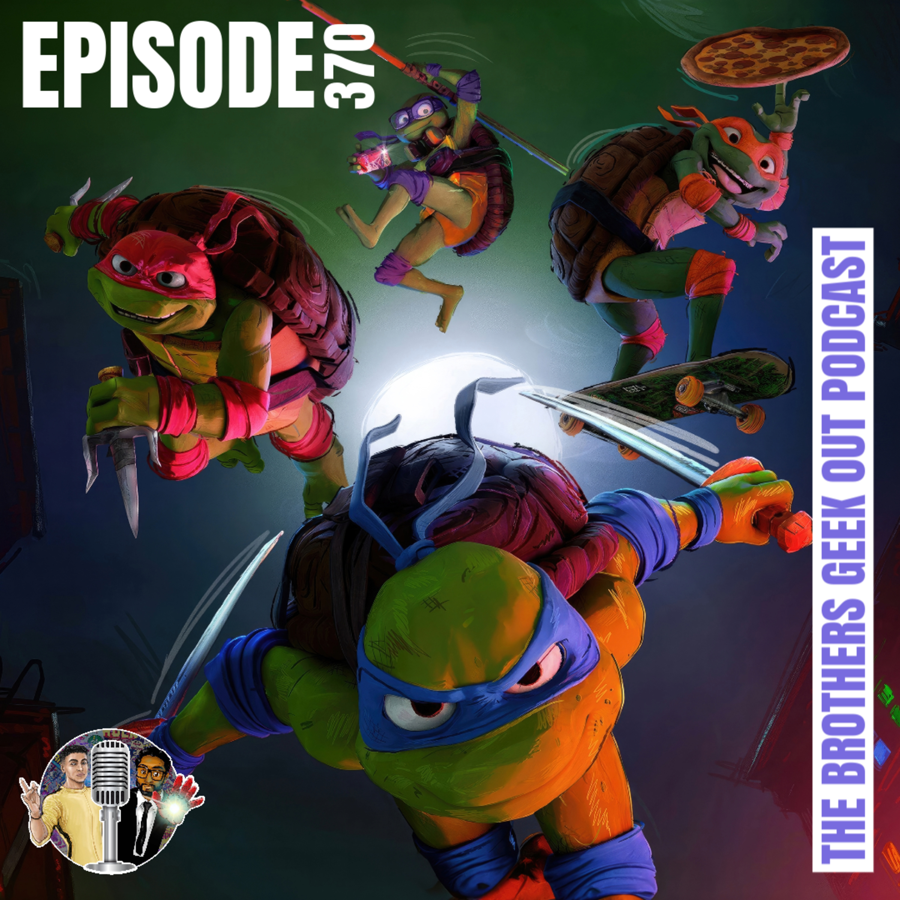 Episode 370 - Welcome Back Kib's, The Brothers Review Some Movies #movie #review #marvel #dc episode artwork