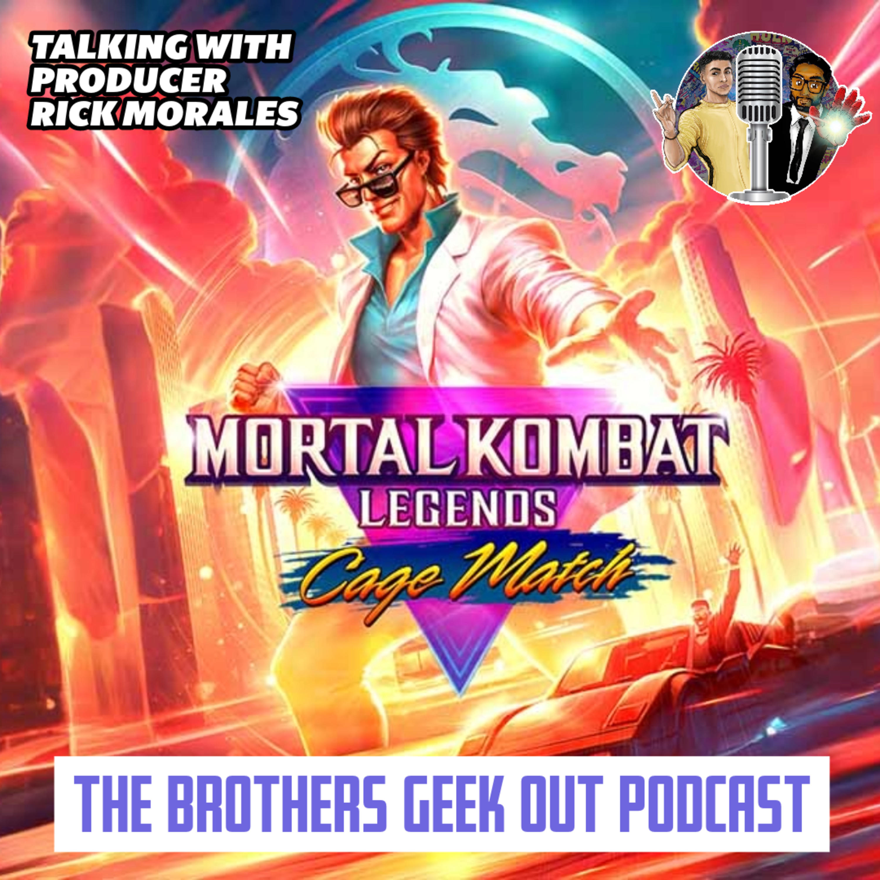 Talking with Producer Rick Morales about Mortal Kombat Legends Cage Match  episode artwork