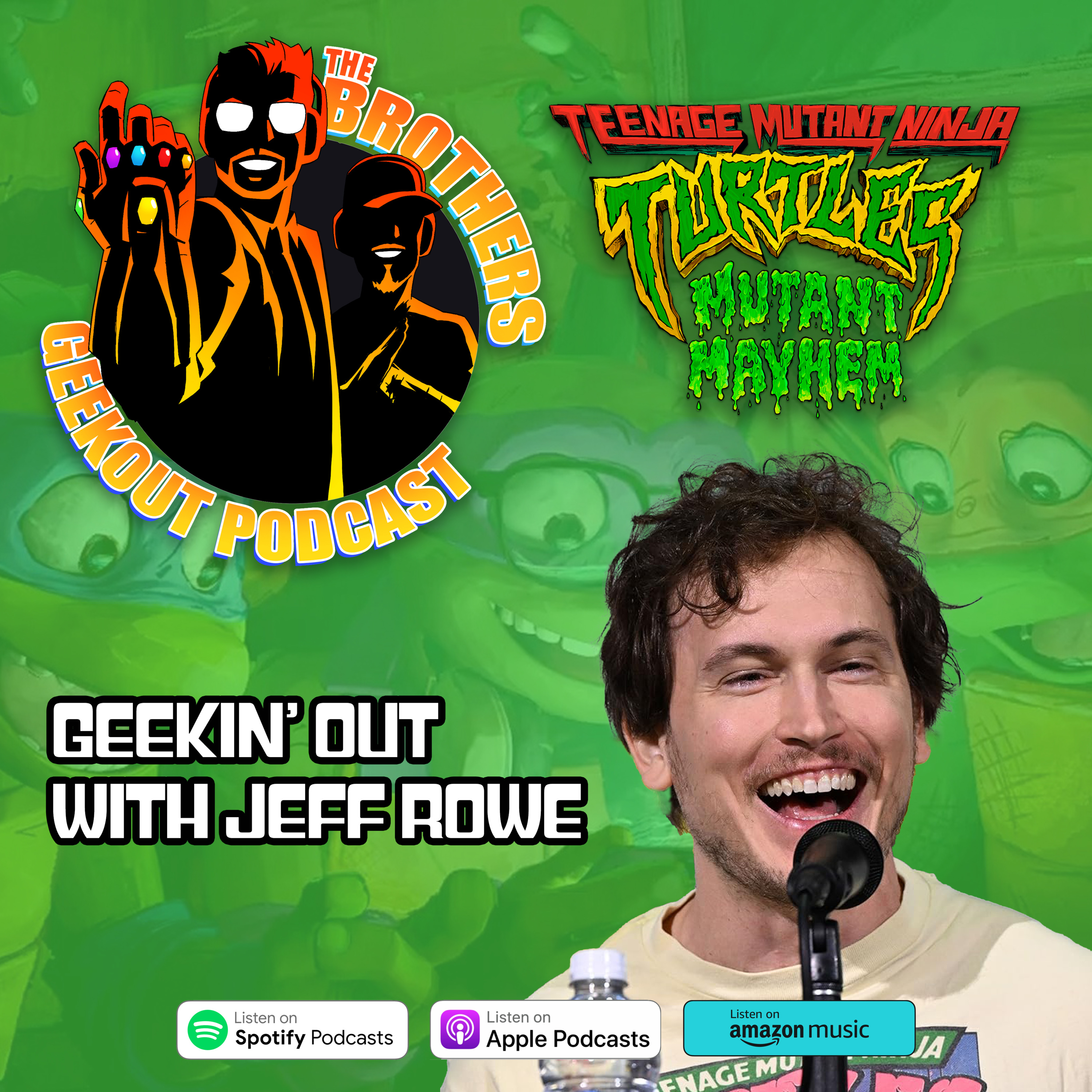 TMNT: Unleashing Mutant Mayhem - A Geek Out with Director Jeff Rowe episode artwork