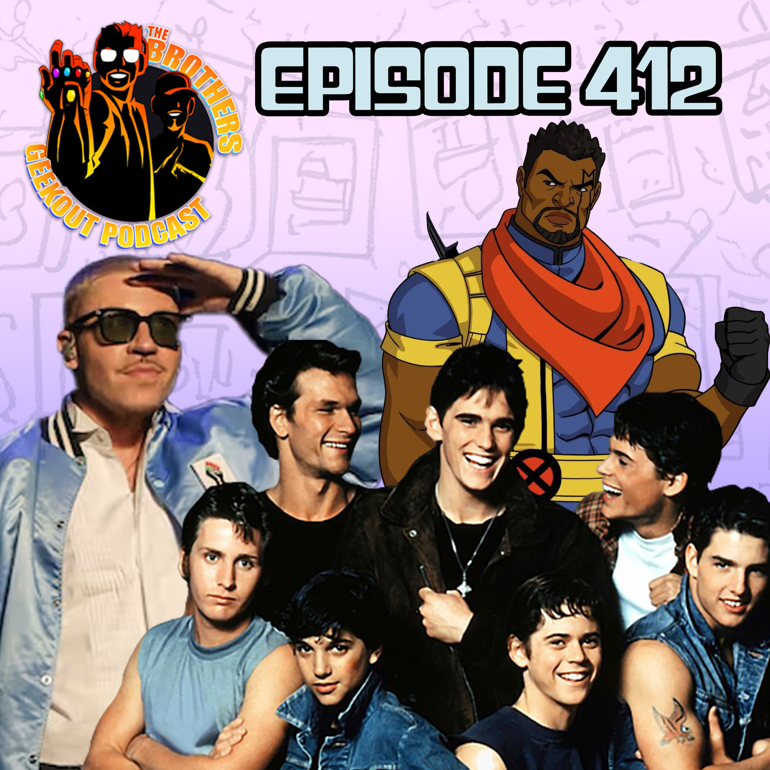 Episode 412: X-Men 97 l Marvel Television l The Outsiders 1983 episode artwork