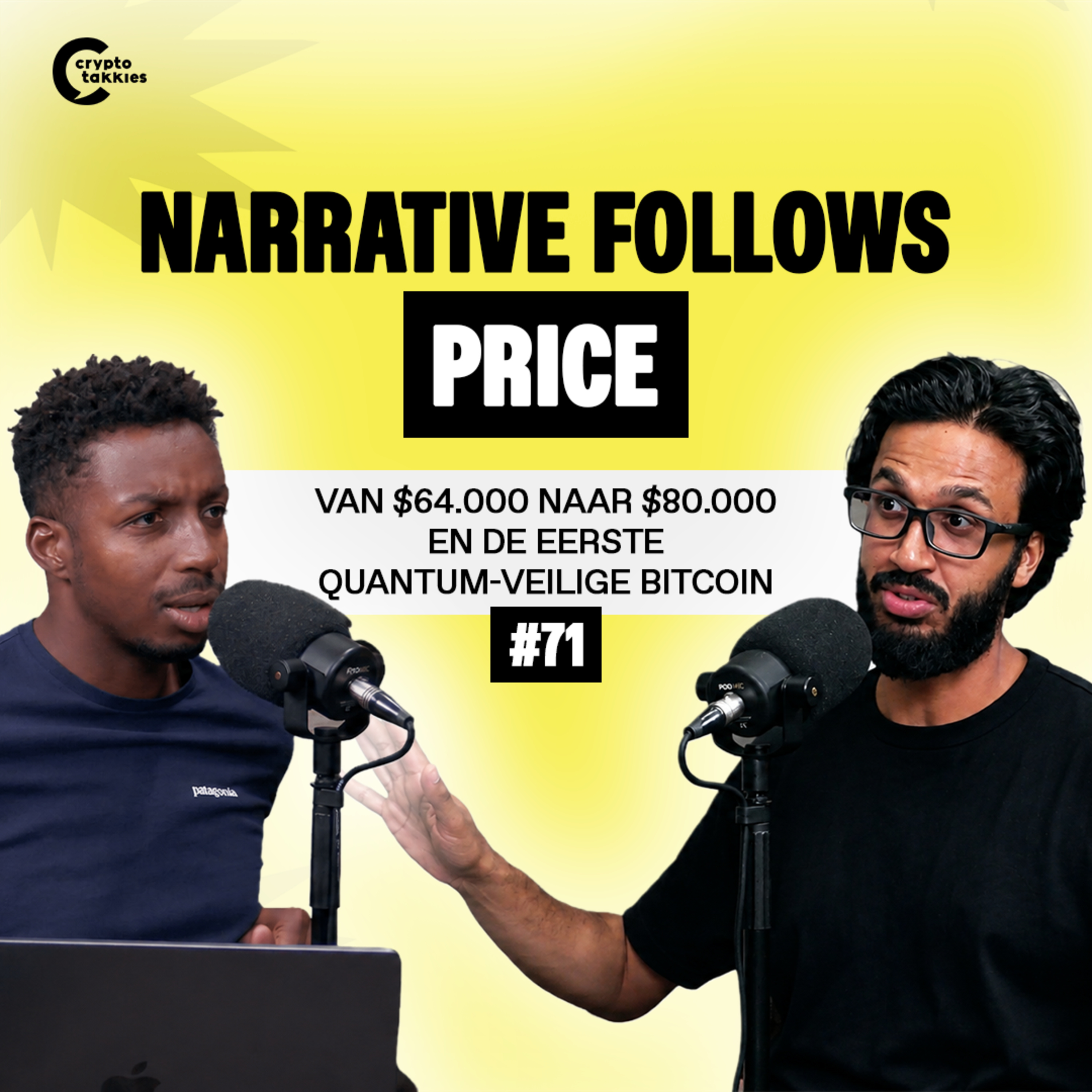 #71 Narrative follows price | "Van $64.000 naar $80.000 en de eerste quantum-veilige bitcoin" episode artwork
