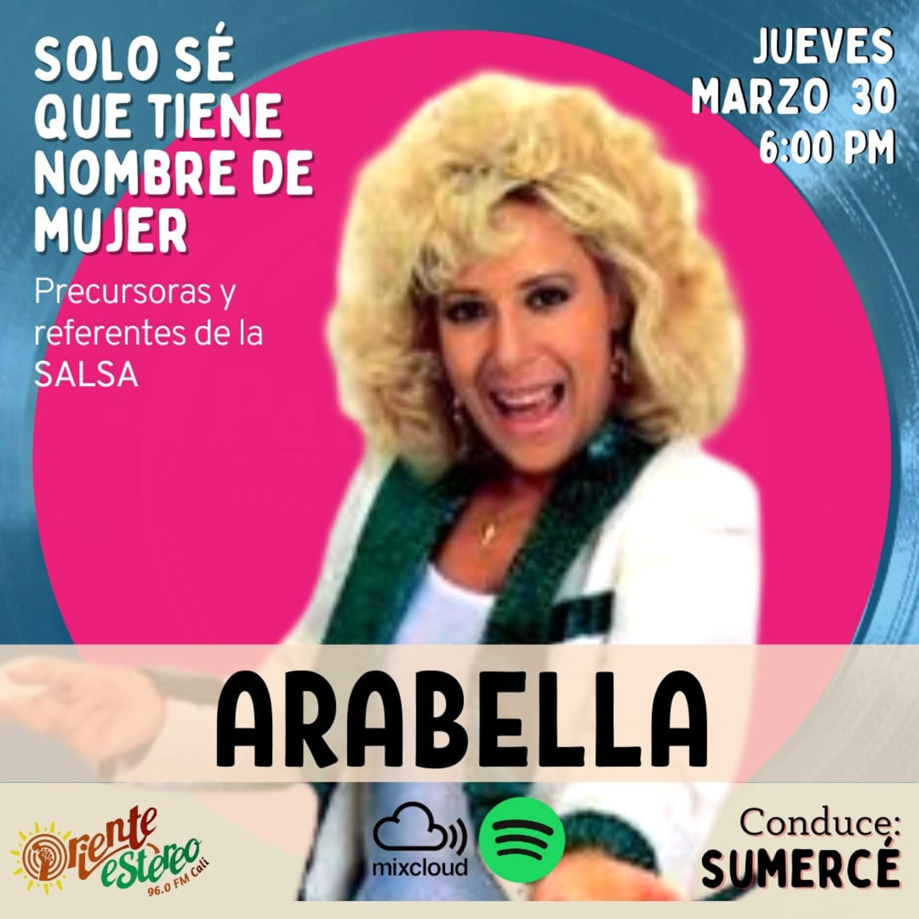 Solo sé que tiene nombre de mujer