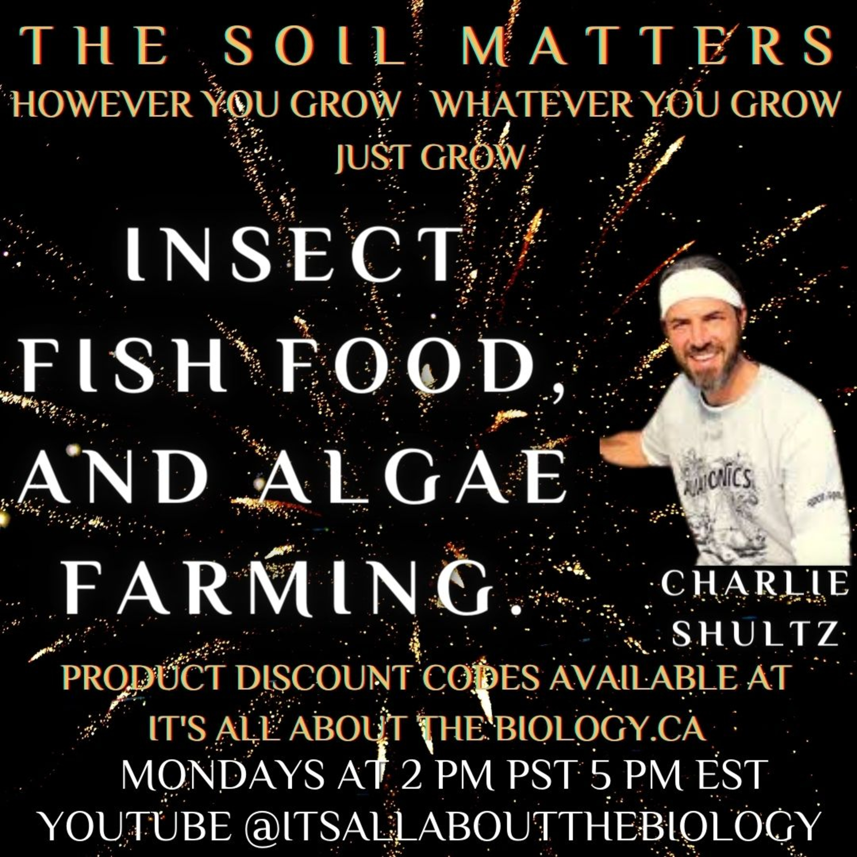 Insect Fish Food, And Algae Farming.