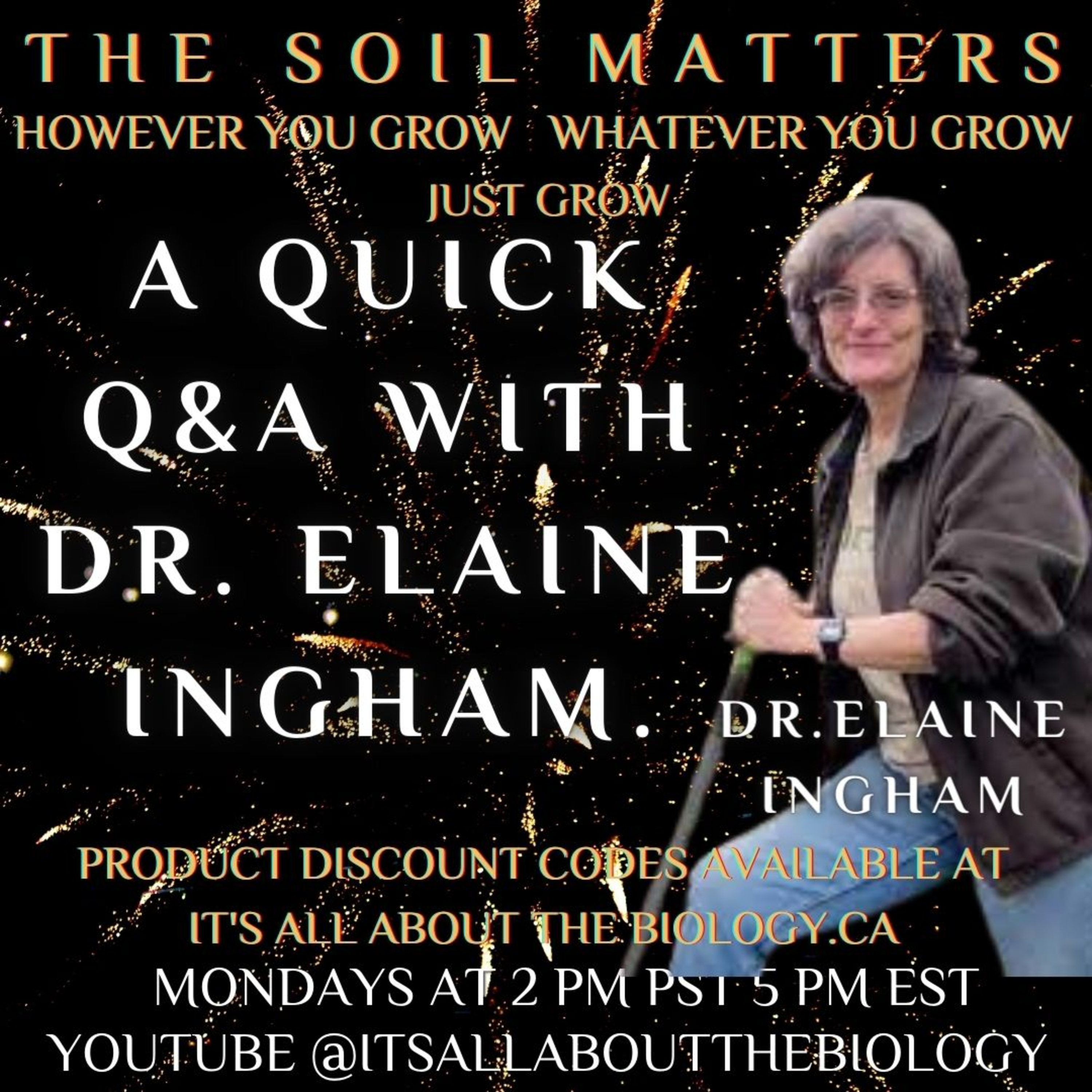 A Quick Q&A With Dr Elaine Ingham.