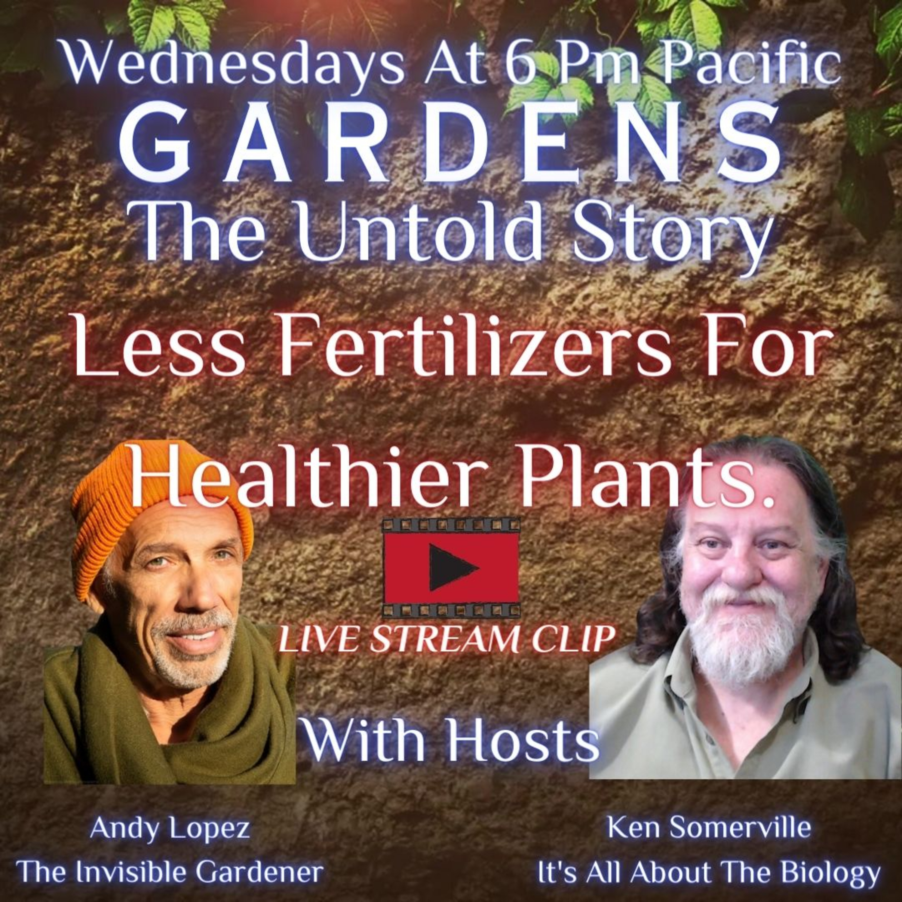 Less Fertilizers For Healthier Plants.