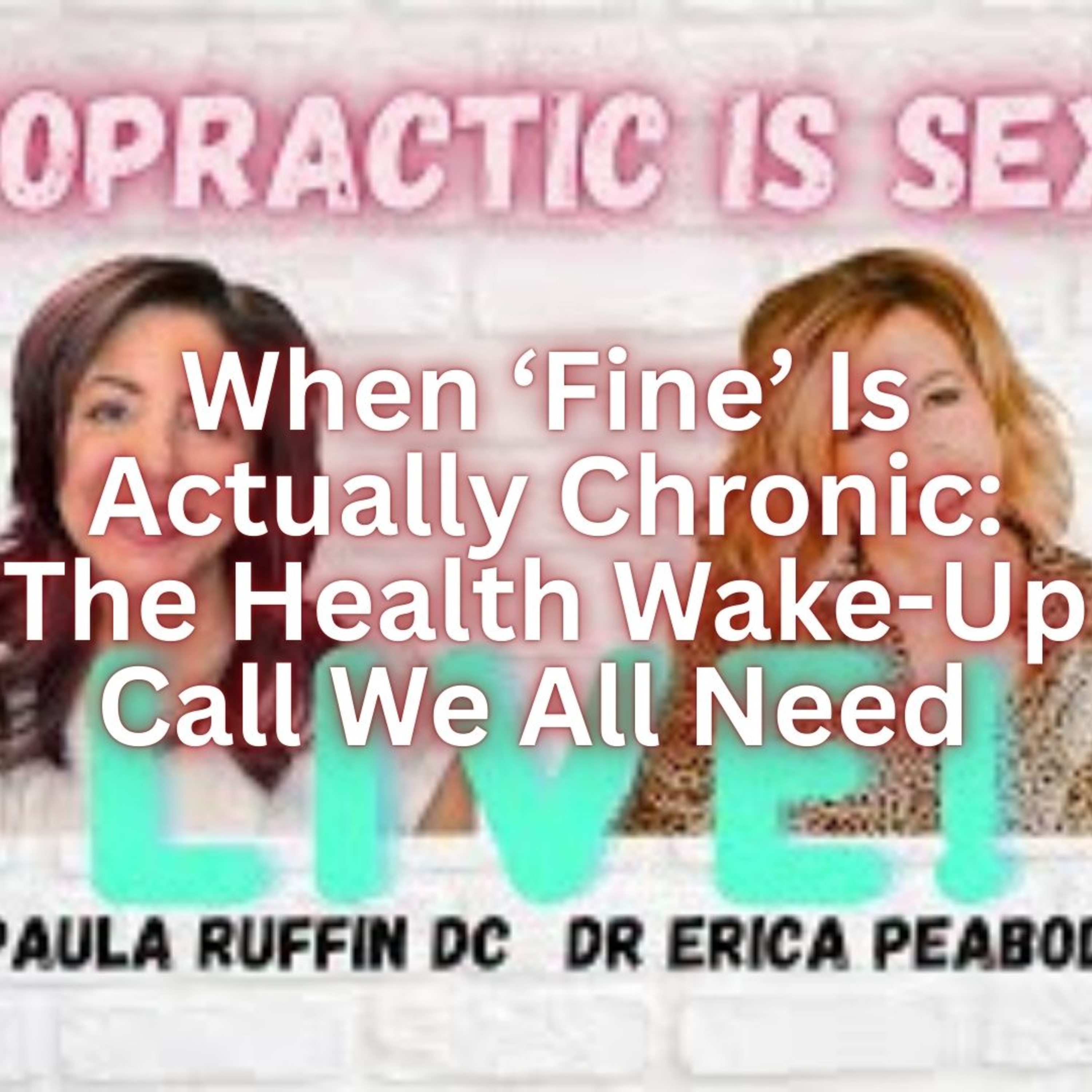 When ‘Fine’ Is Actually Chronic The Health Wake-Up Call We All Need