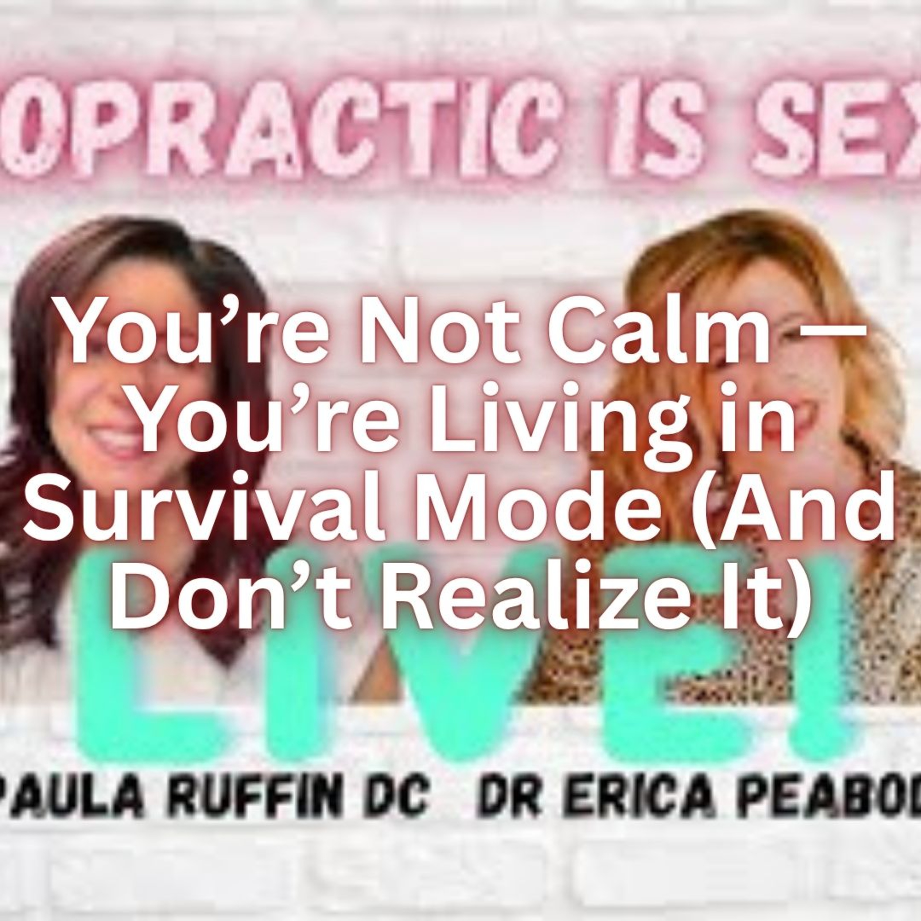 You’re Not Calm — You’re Living in Survival Mode (And Don’t Realize It)