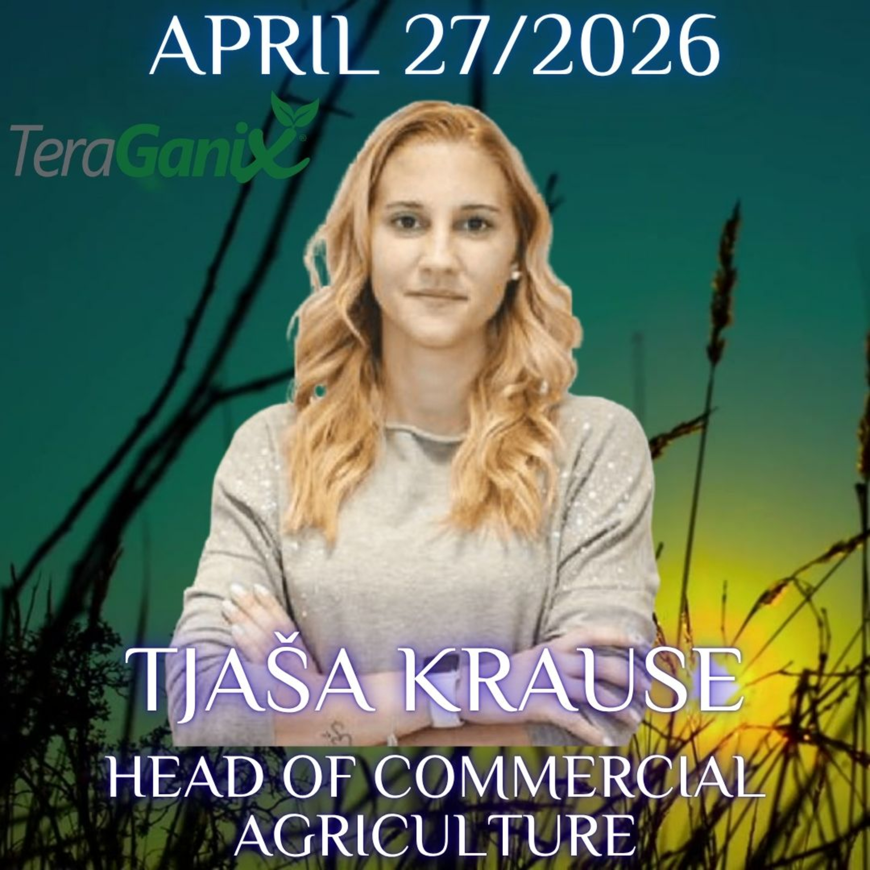 Tjaša Krause of TeraGanix episode artwork
