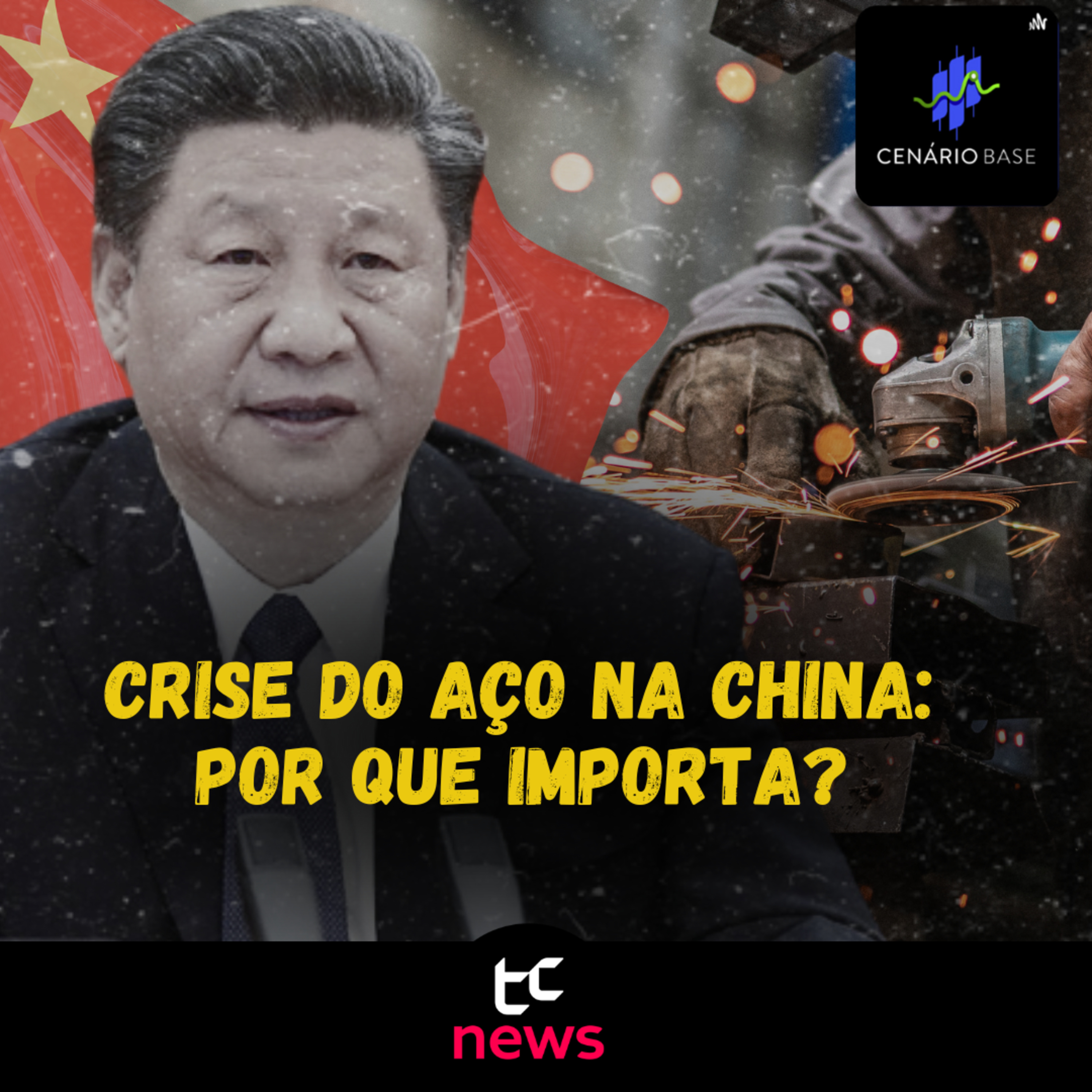 Crise do aço na China: por que importa? - CENÁRIO BASE #34 episode artwork