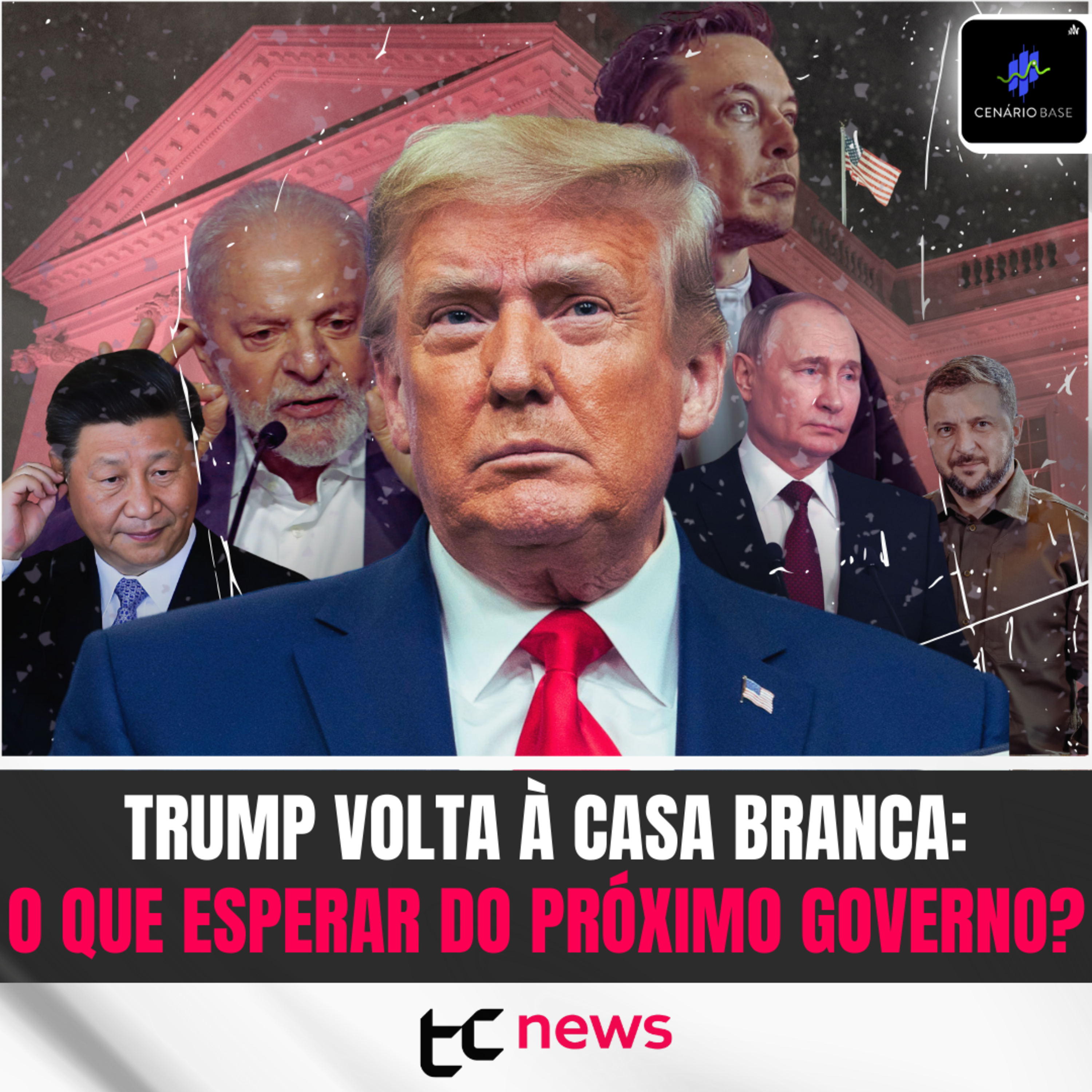 Trump volta à Casa Branca: o que esperar do próximo governo? - Cenário Base #40  episode artwork